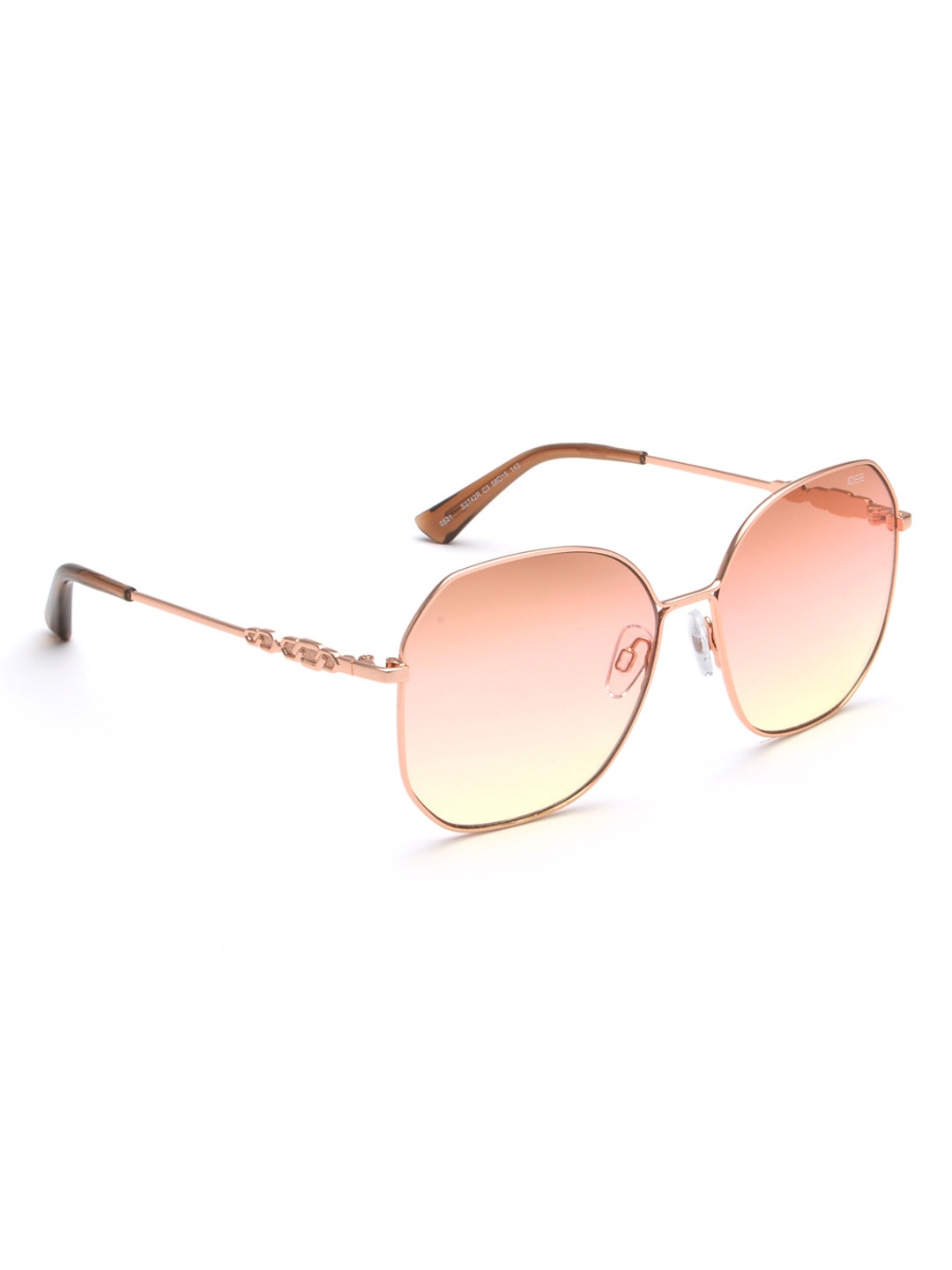 

IDEE Women Square Sunglasses with UV Protected Lens, Brown