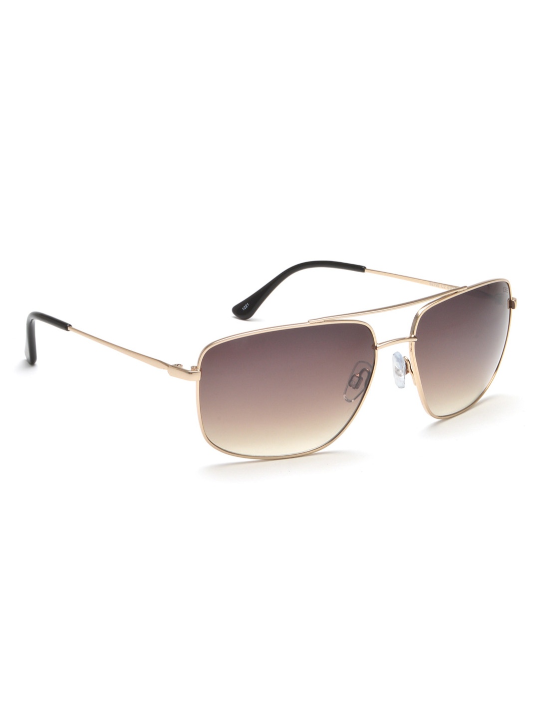 

IDEE Men Square Sunglasses with UV Protected Lens, Brown