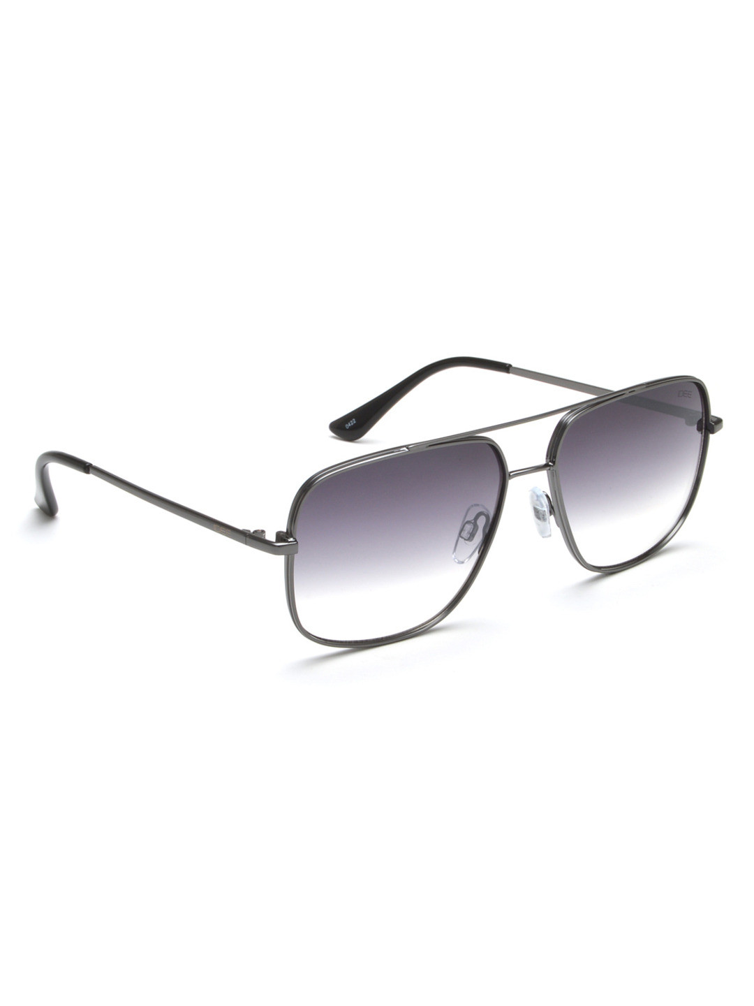 

IDEE Men Square Sunglasses with UV Protected Lens, Grey