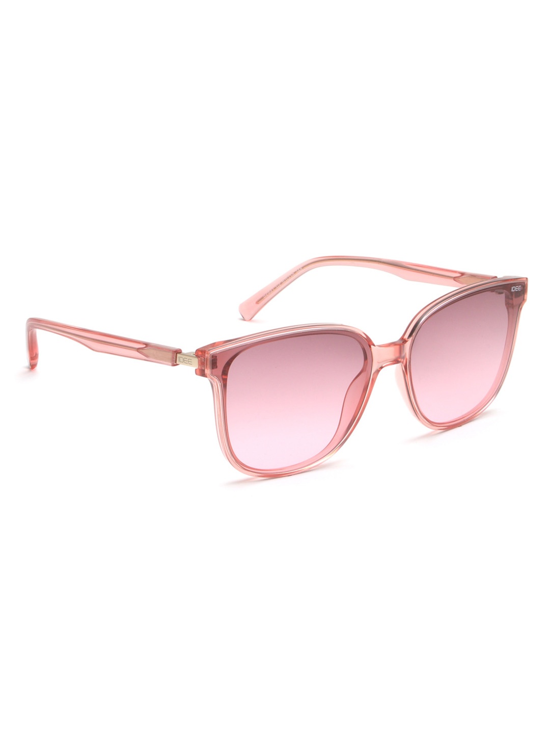 

IDEE Women Lens & Square Sunglasses With UV Protected Lens IDS2831C2SG, Pink
