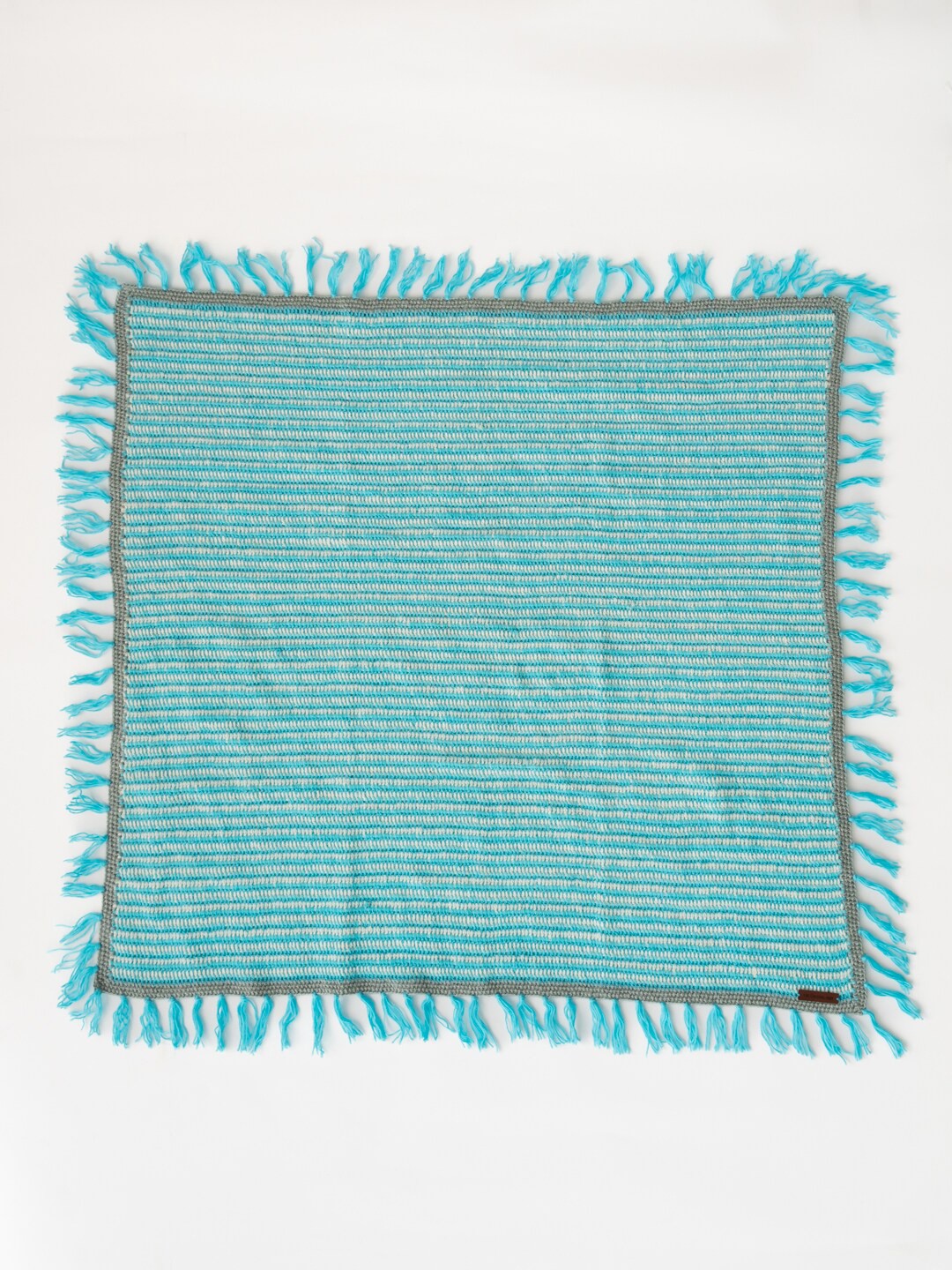 

The Original Knit Blue Woollen AC Room 350 GSM Single Bed Blanket
