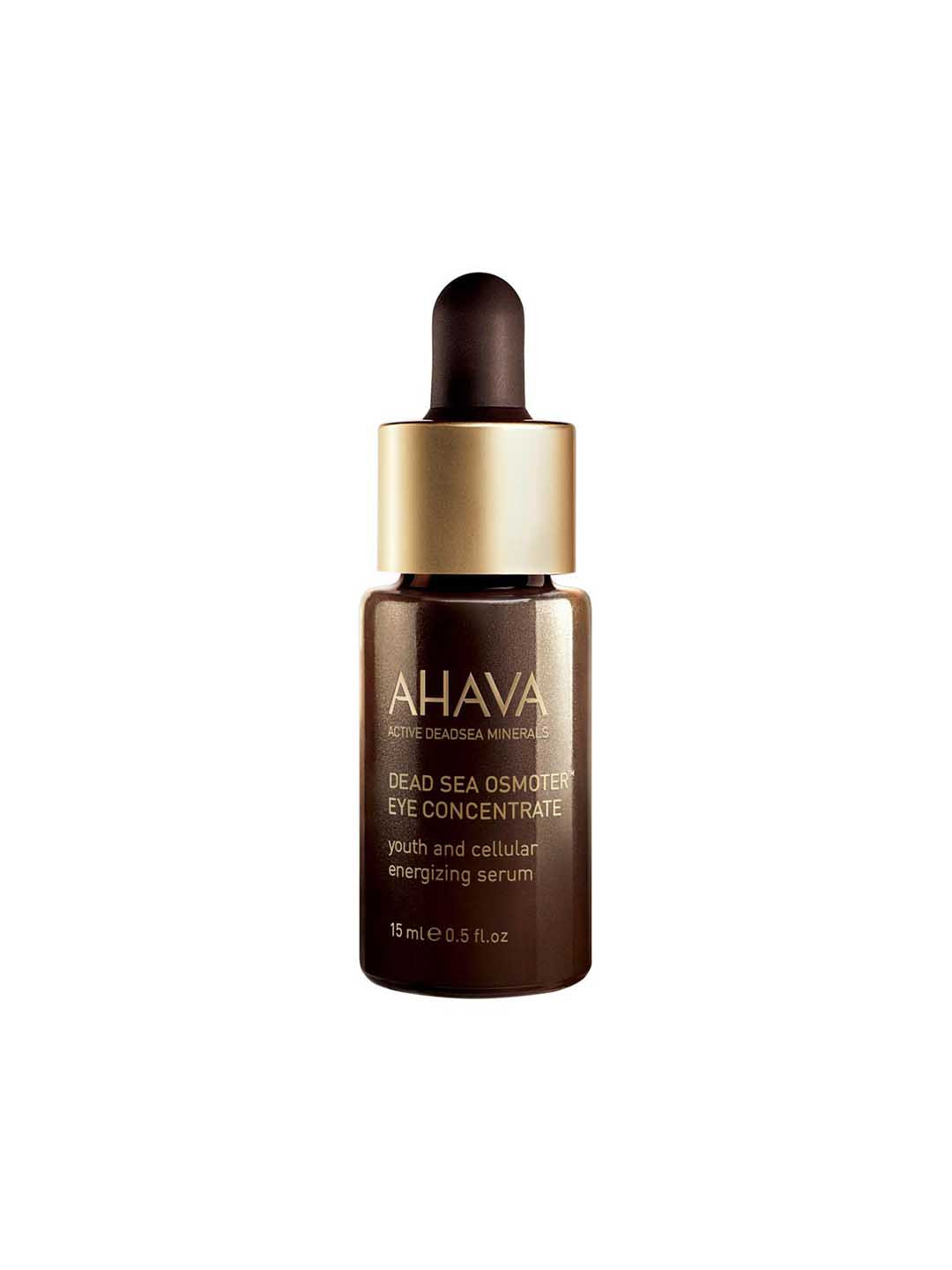 

AHAVA Dead Sea Osmoter Eye Concentrate to Enhances Luminosity - 15 ml, Brown