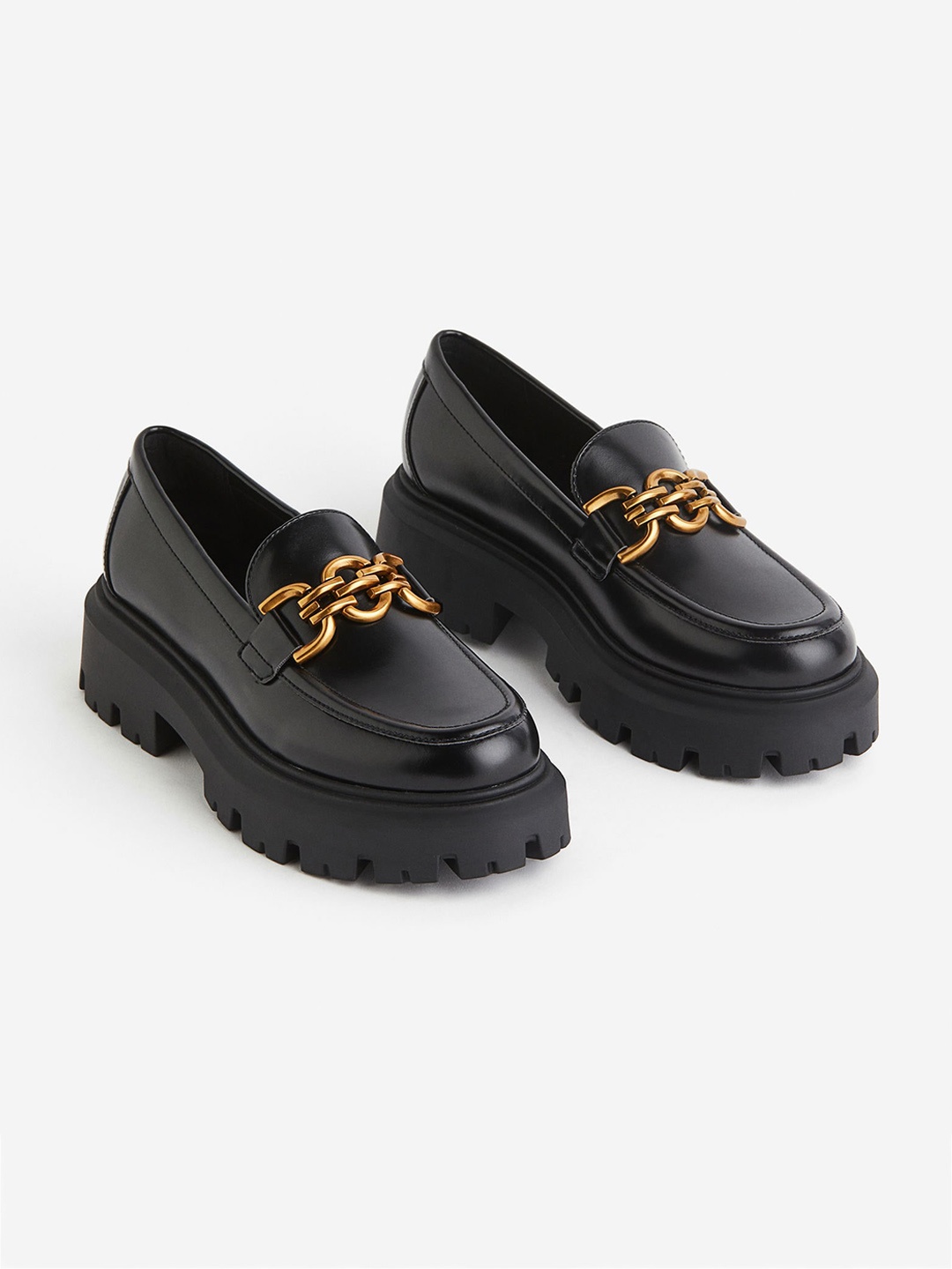 

H&M Women Chunky Loafers, Black