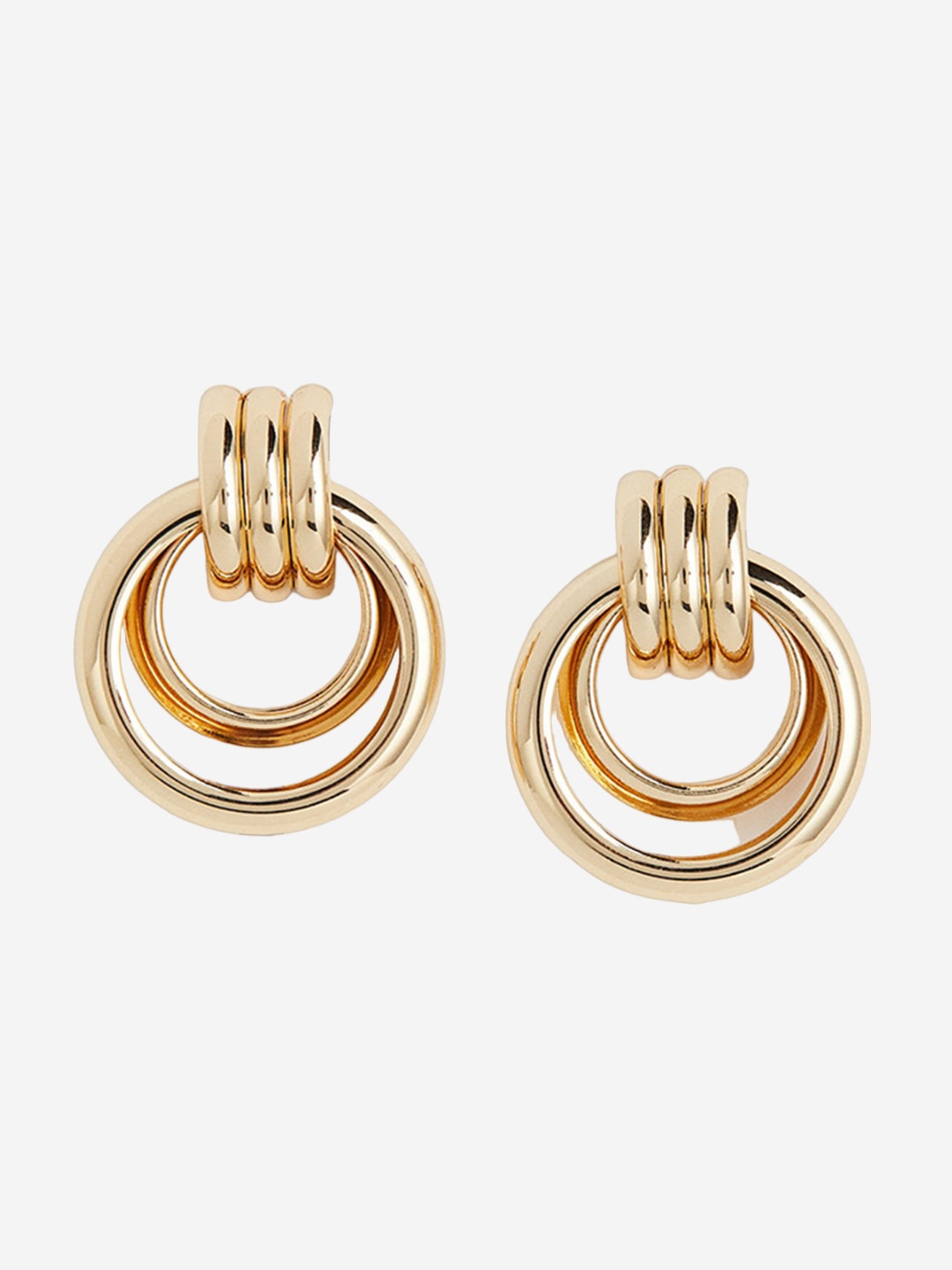 

H&M Layered Hoop Earrings, Gold