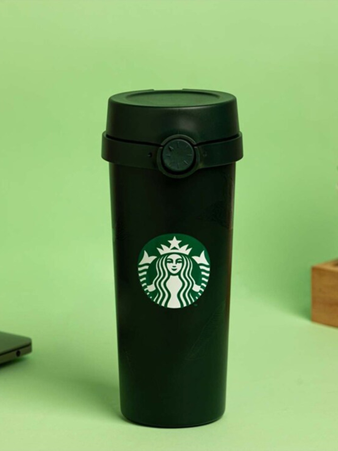 

Starbucks Green Printed Stainless Steel Matte Tumbler - 473 ML