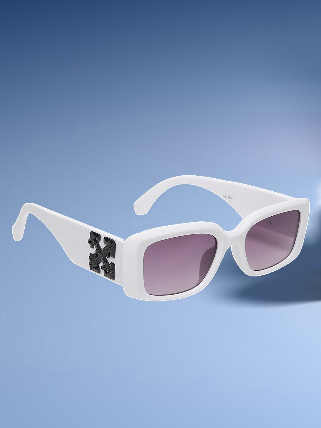 

Swiss Design Square Lens with UV Protected Sunglasses, Brown
