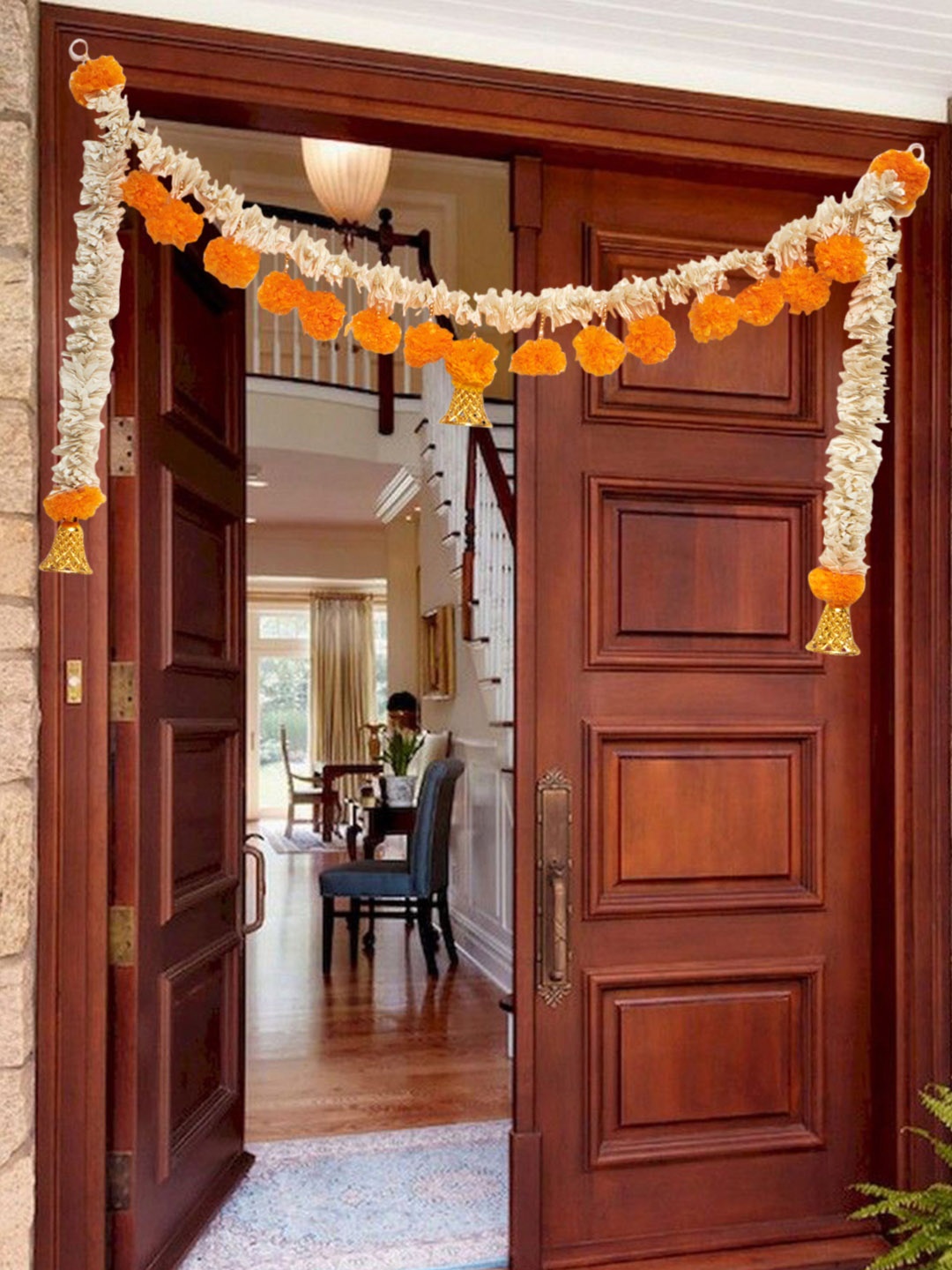 

BS AMOR Bandarwal Door Hanging Artificial Flower, Multi