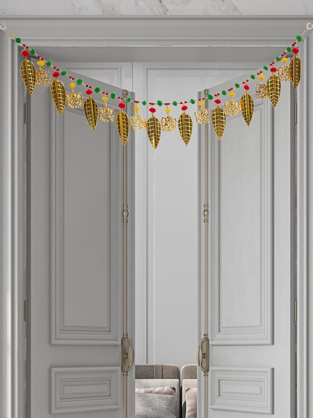 

BS AMOR Bandarwal Door Hanging Toran, Green
