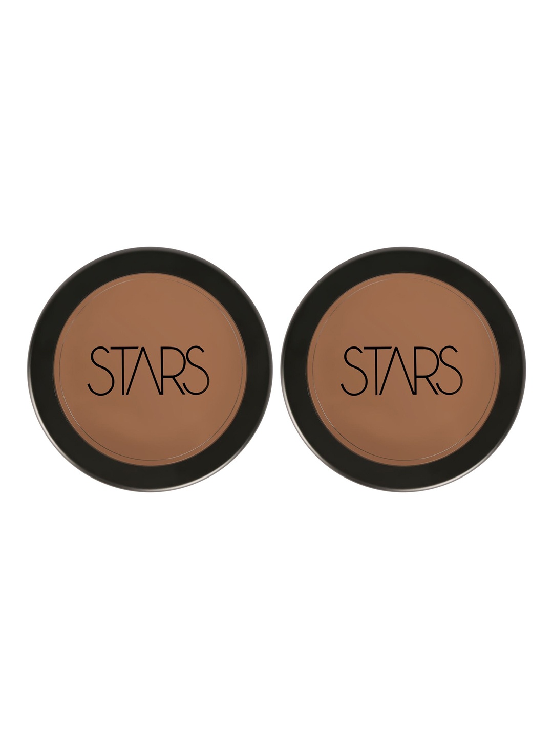 

Stars Cosmetics Set of 2 Waterproof & Long Lasting Foundation 8g Each - FS27, Brown
