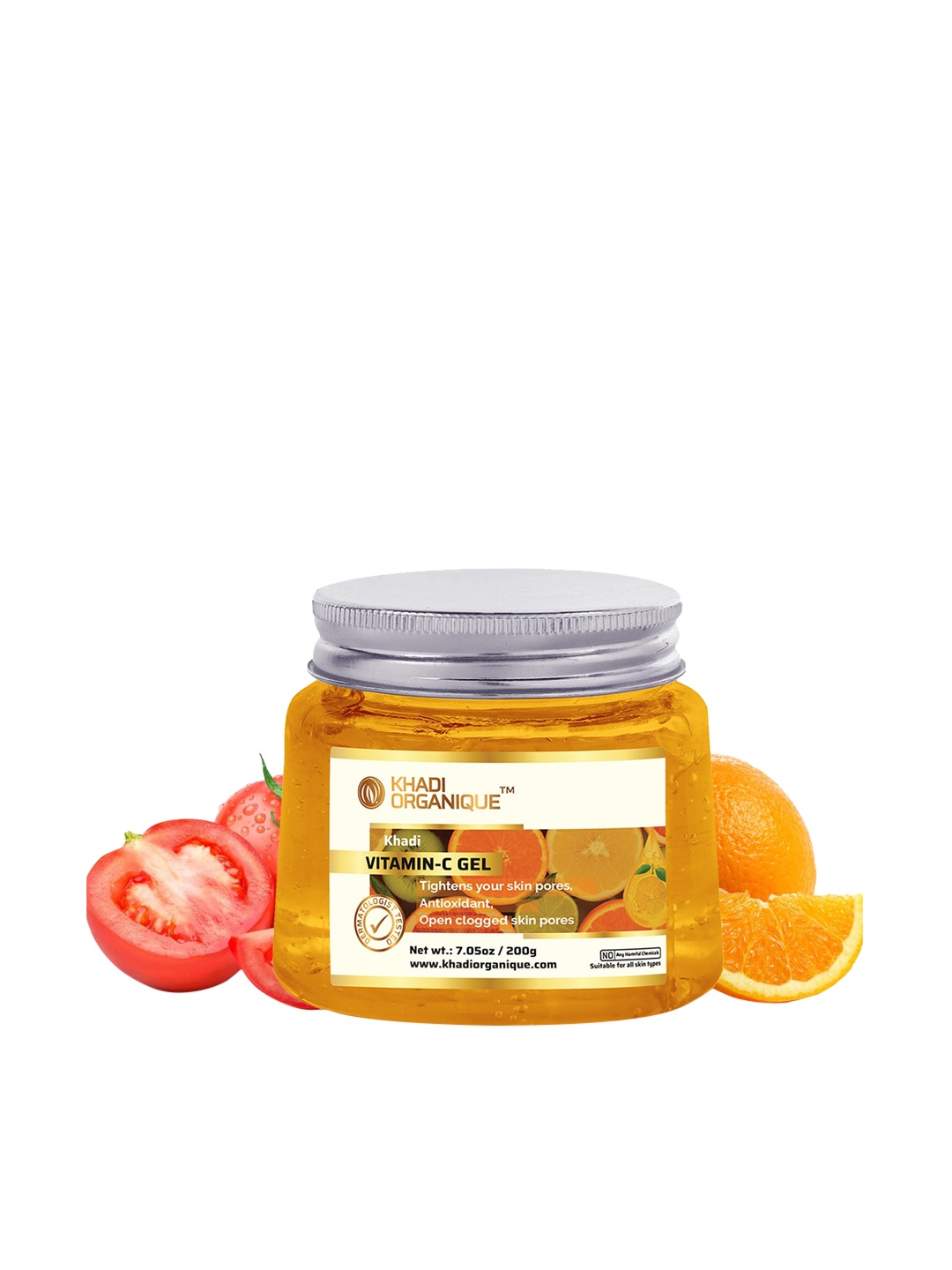 

Khadi Organique Vitamin C Skin Brightening Gel - 200 Gm, Na