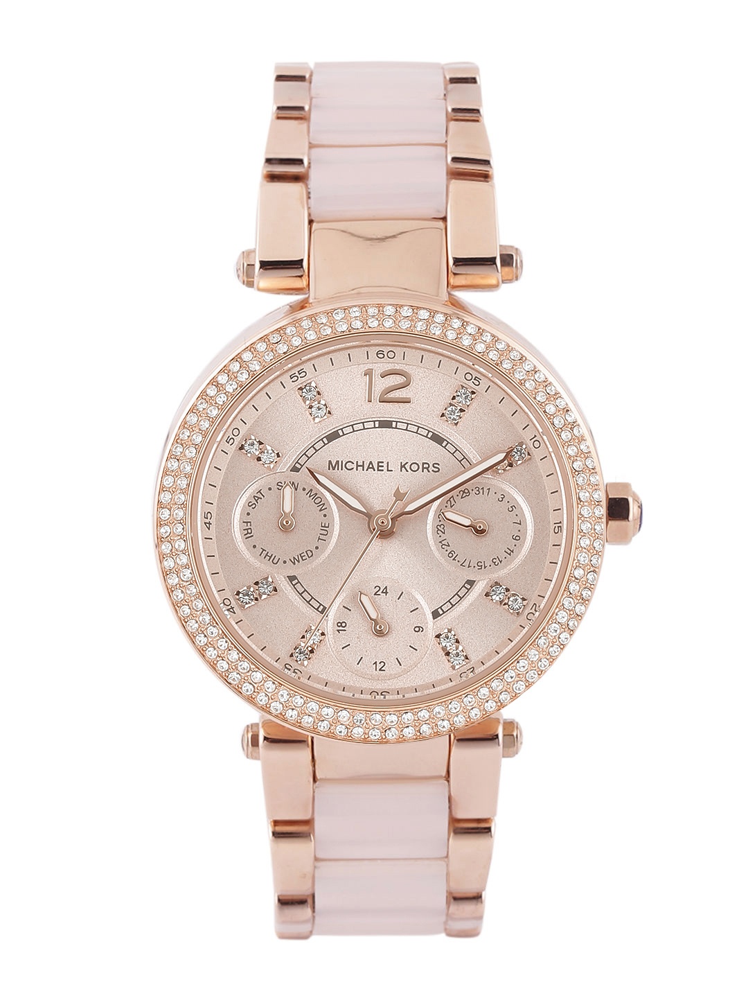 

Michael Kors Women Pink Dial Watch MK6110