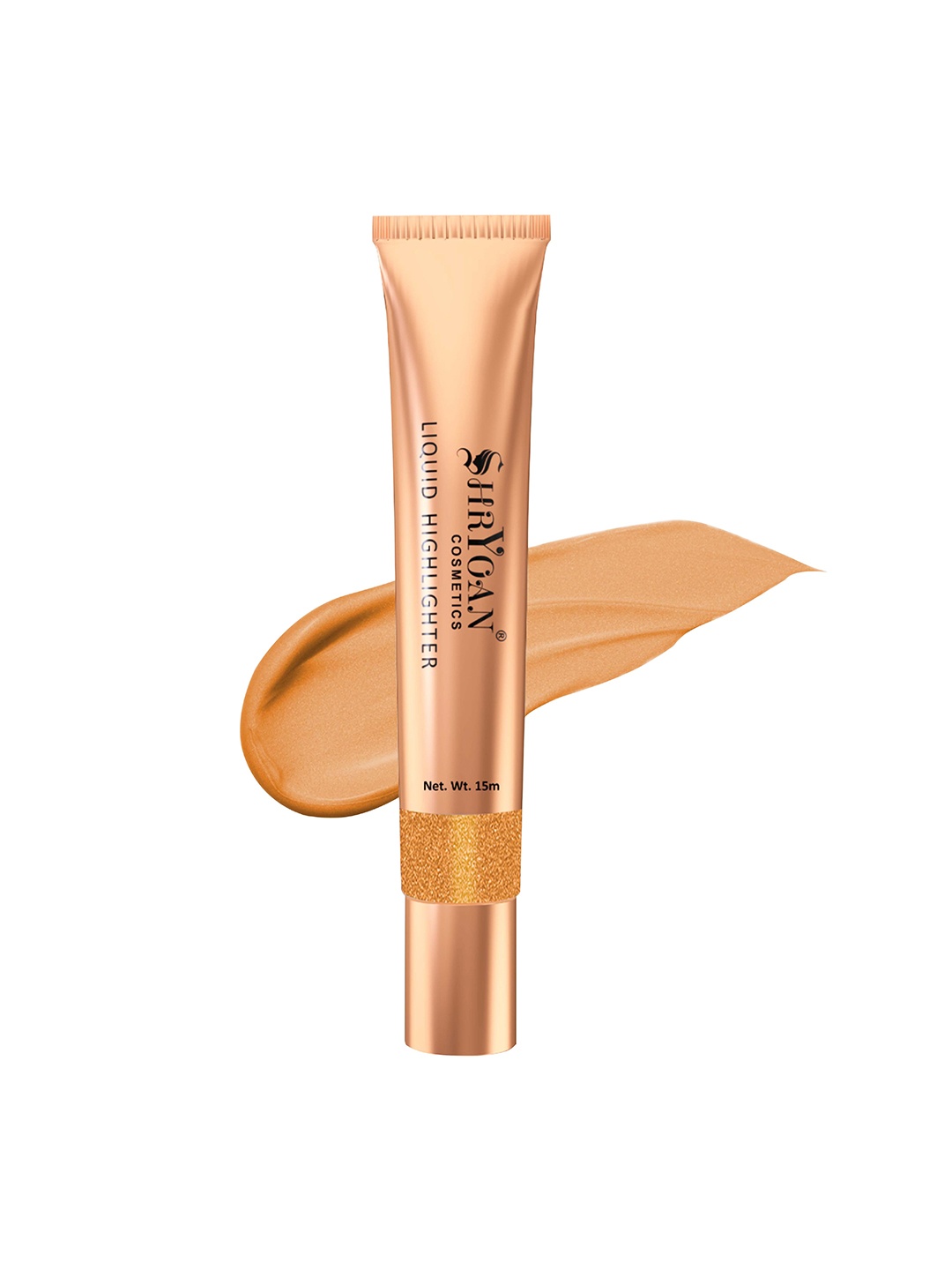 

SHRYOAN Long Lasting & Transfer-Proof Liquid Highlighter 15 ml - Shade 04, Gold