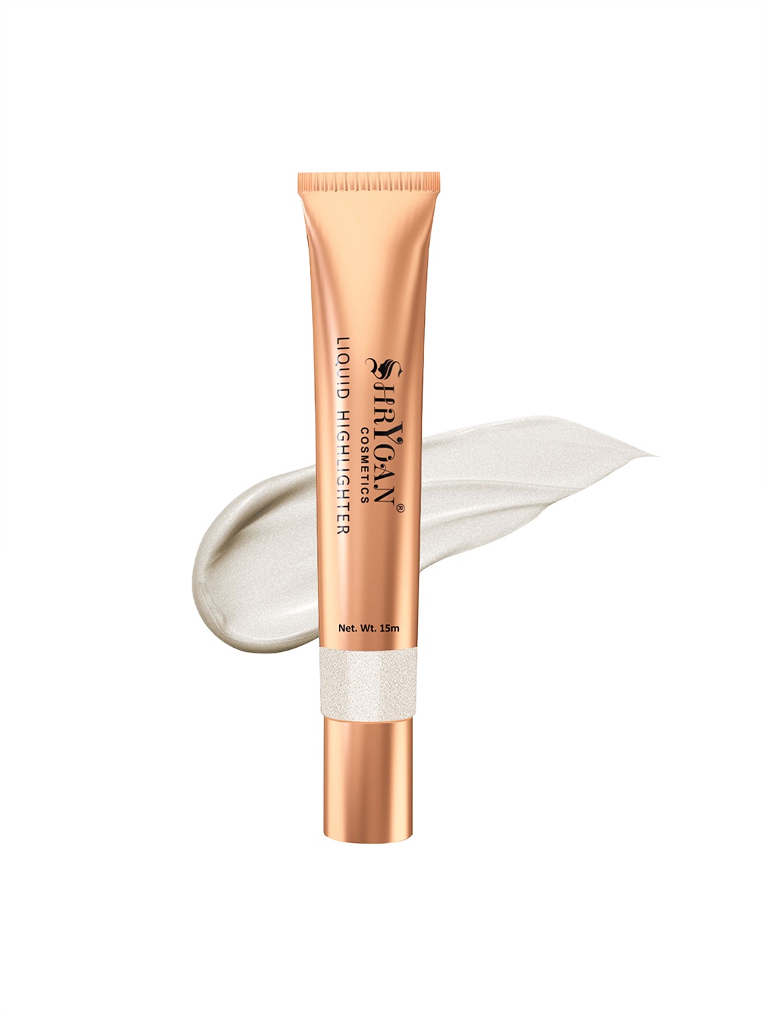 

SHRYOAN Long Lasting & Transfer-Proof Liquid Highlighter 15 ml - Shade 01, Off white