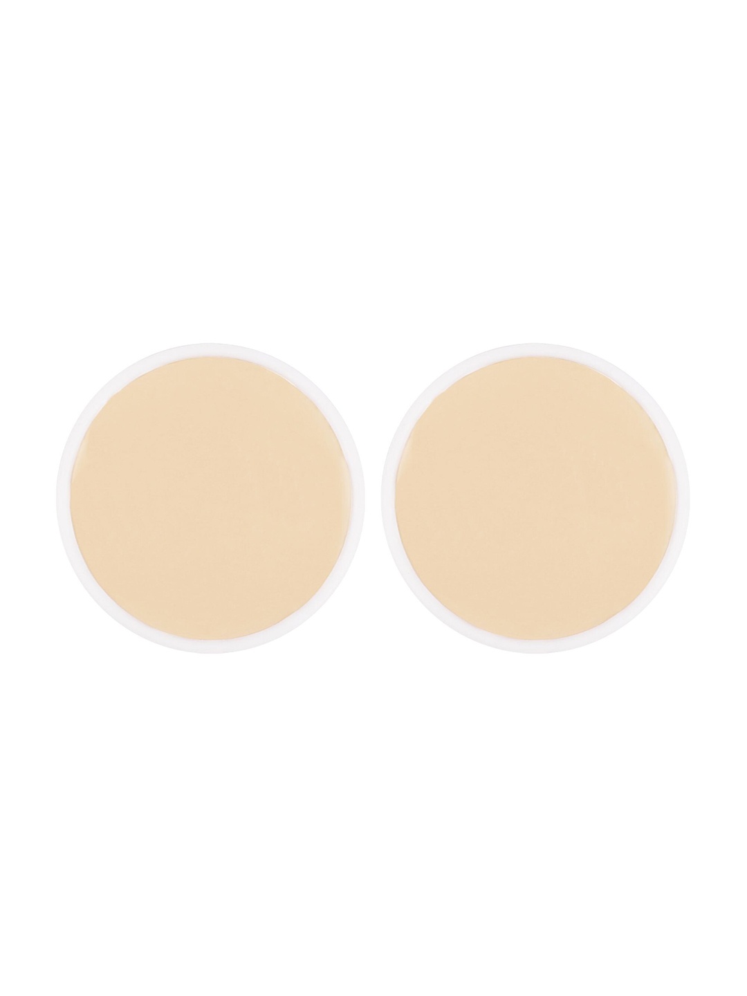 

Stars Cosmetics Set of 2 Waterproof & Long Lasting Foundation Palette Refill 4g Each-Ivory, Beige