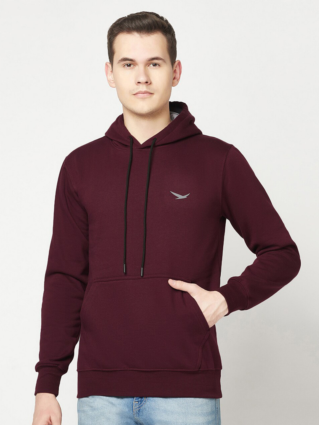 

HiFlyers Hooded Fleece Pullover, Maroon