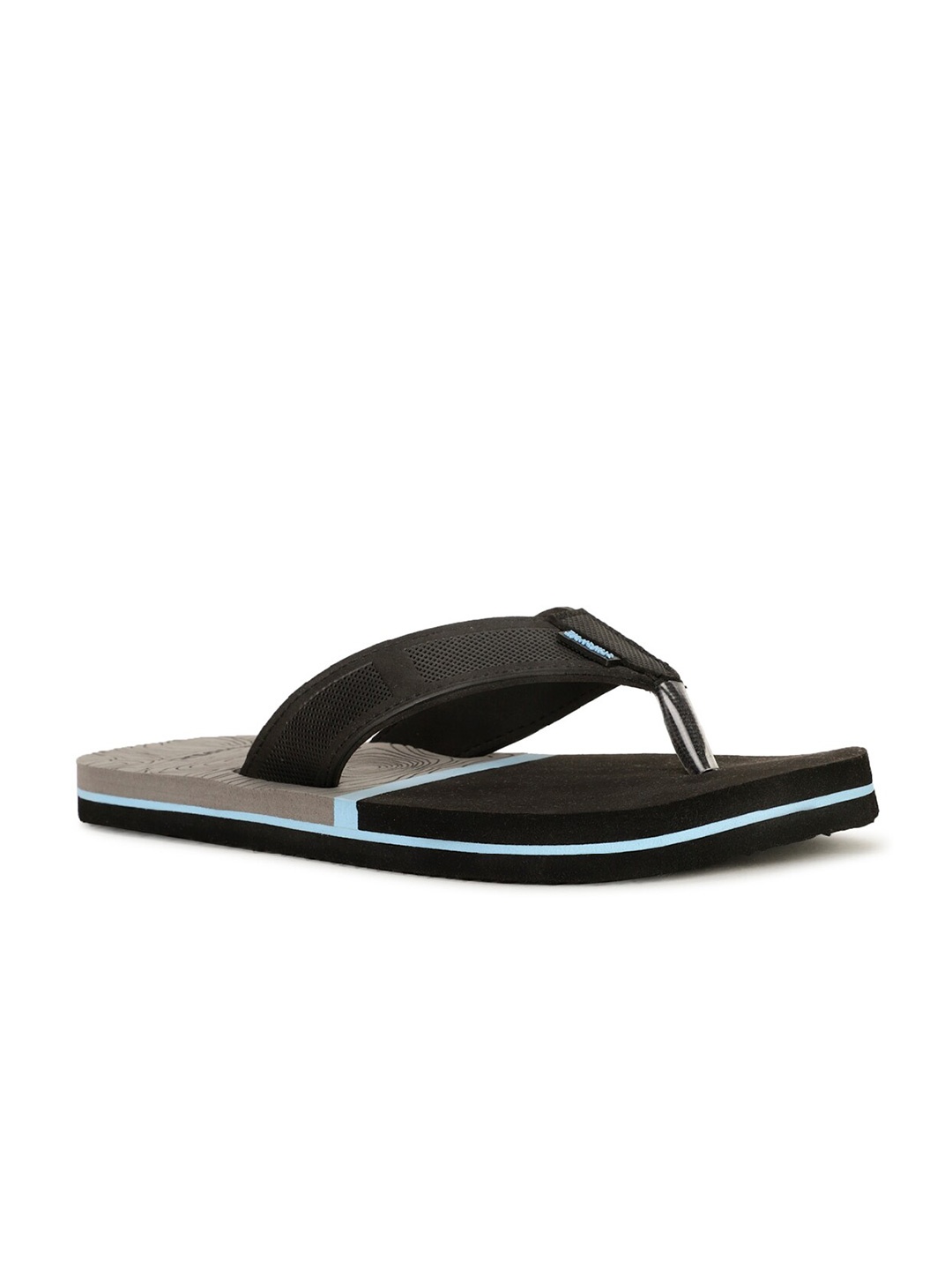 

Bata Men Sunshine Printed Thong Flip-Flops, Black