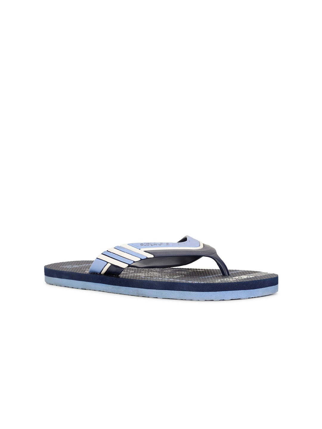 

Bata Men Printed Thong Flip-Flops, Blue
