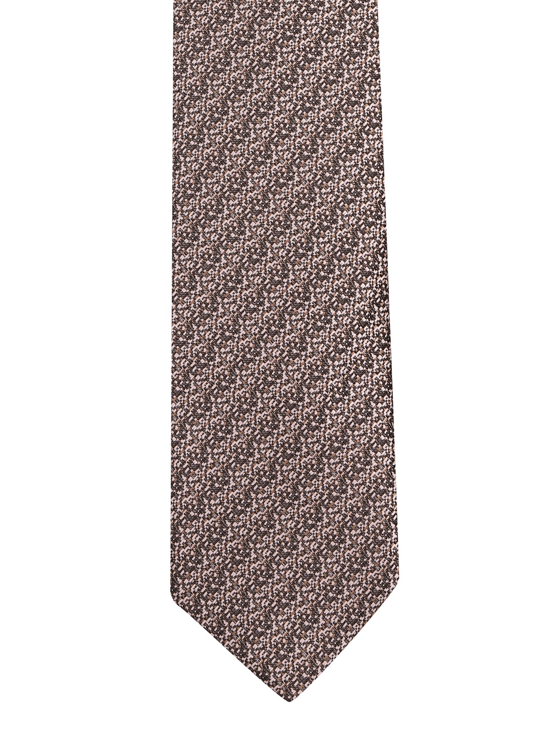 

Louis Philippe Men Woven Design Broad Tie, Pink