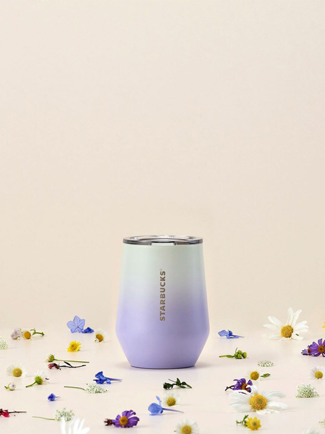 

Starbucks Purple Gradient Stainless Steel Glossy Mug - 296 ML
