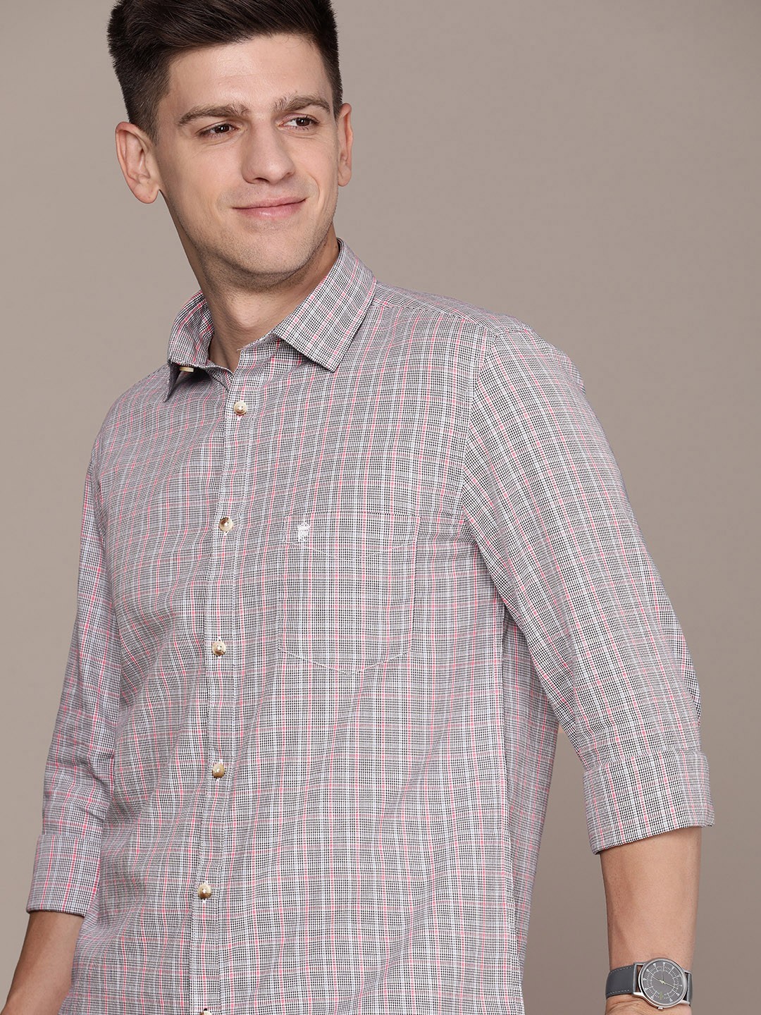 

French Connection Slim Fit Pure Cotton Casual Shirt, White