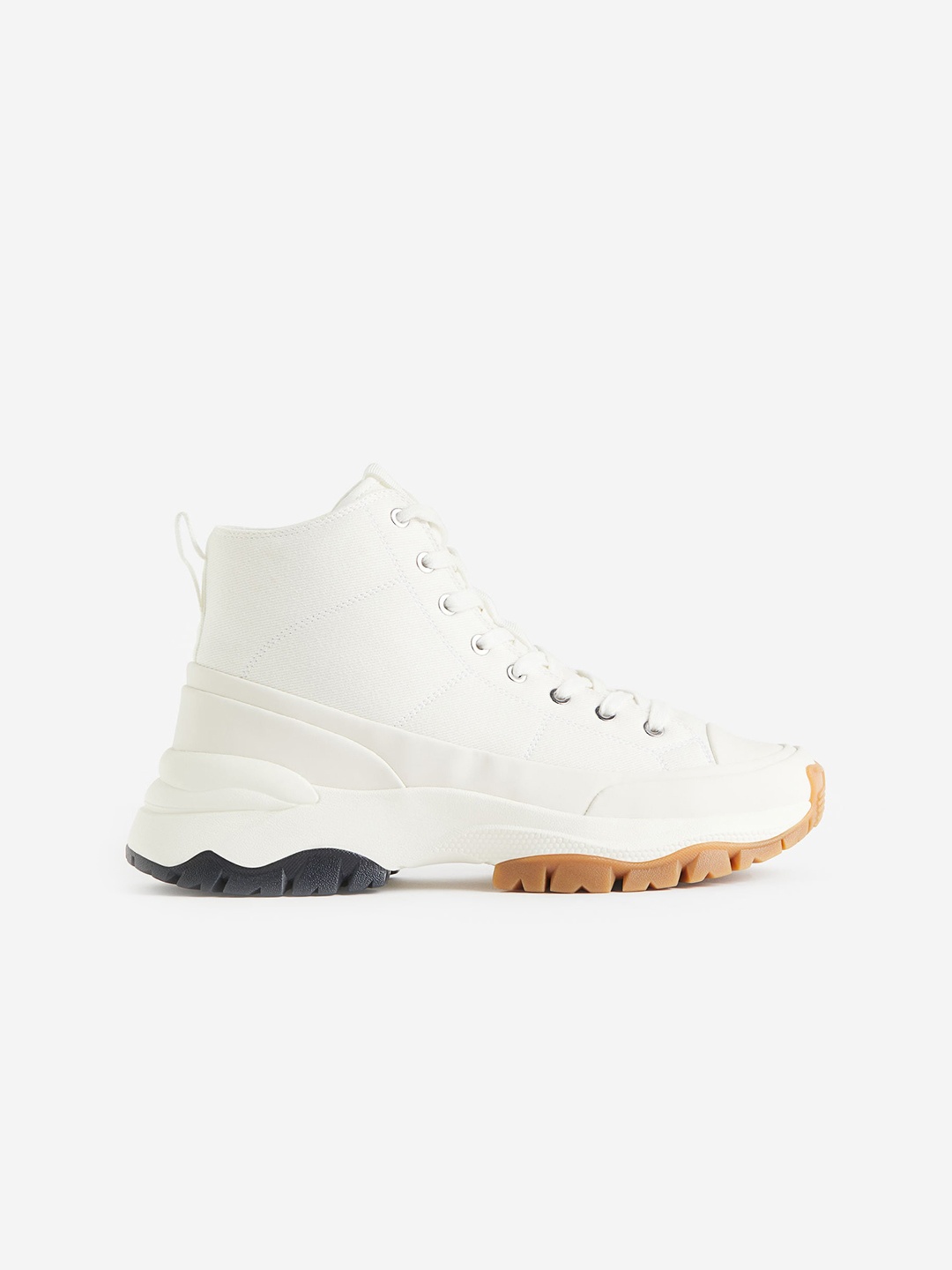 

H&M Men Chunky Hi-Tops, White