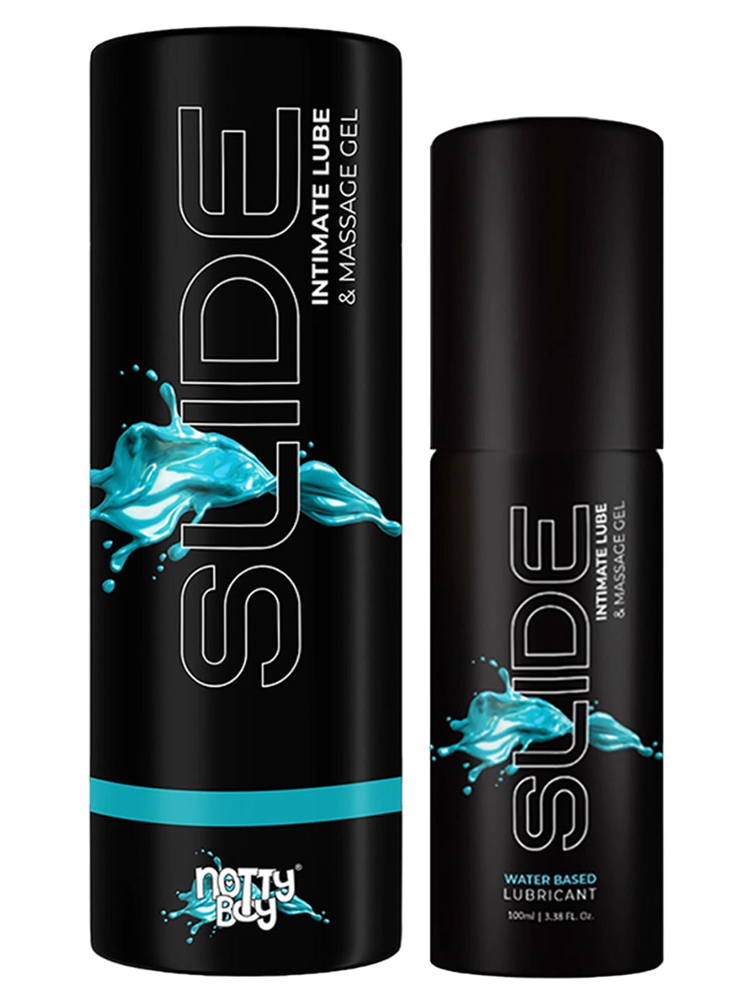

noTTy Boy Men Water Based Intimate Lube & Massage Gel - 100 ml, Blue
