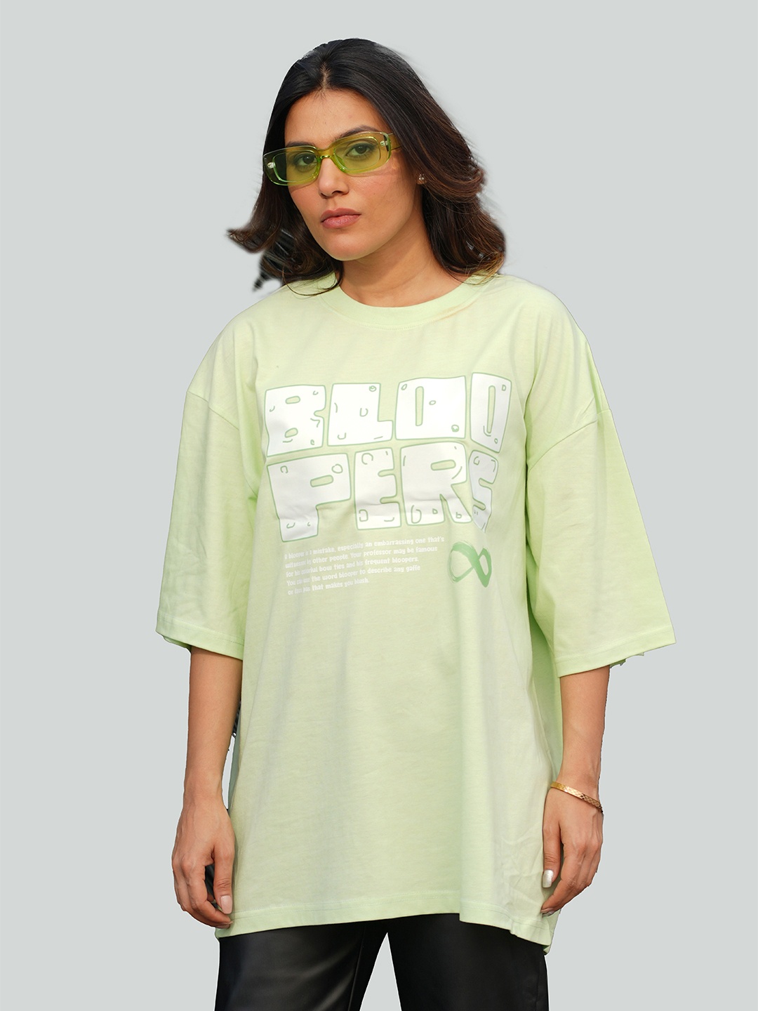 

Bloopers Store Floral Printed T-shirt, Green