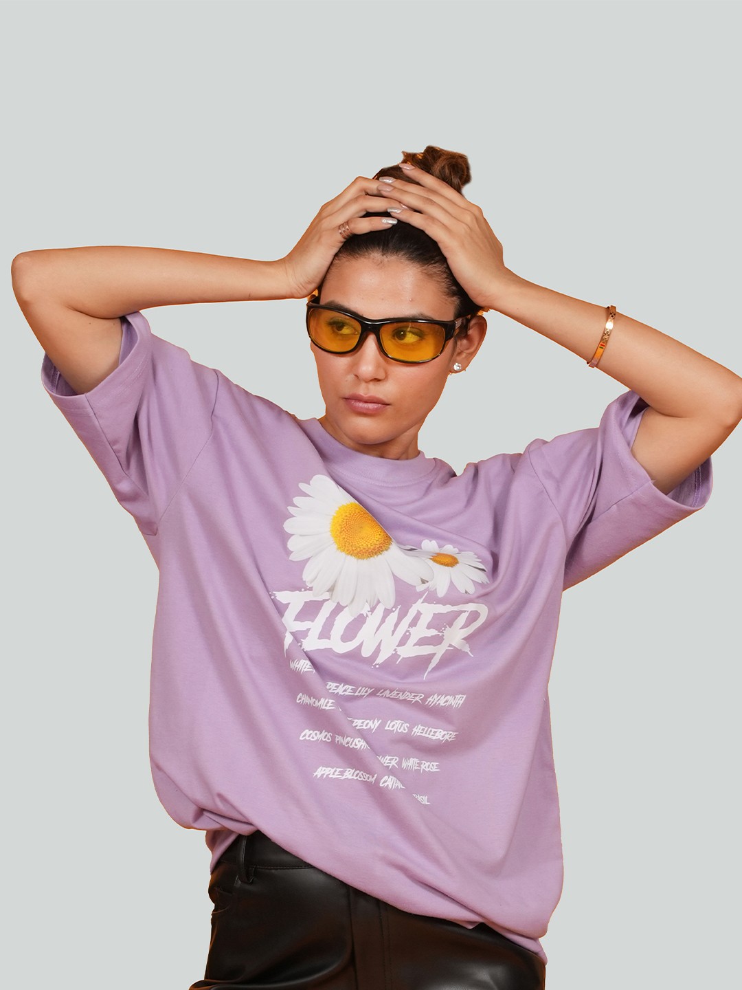 

Bloopers Store Graphic Printed T-shirt, Lavender