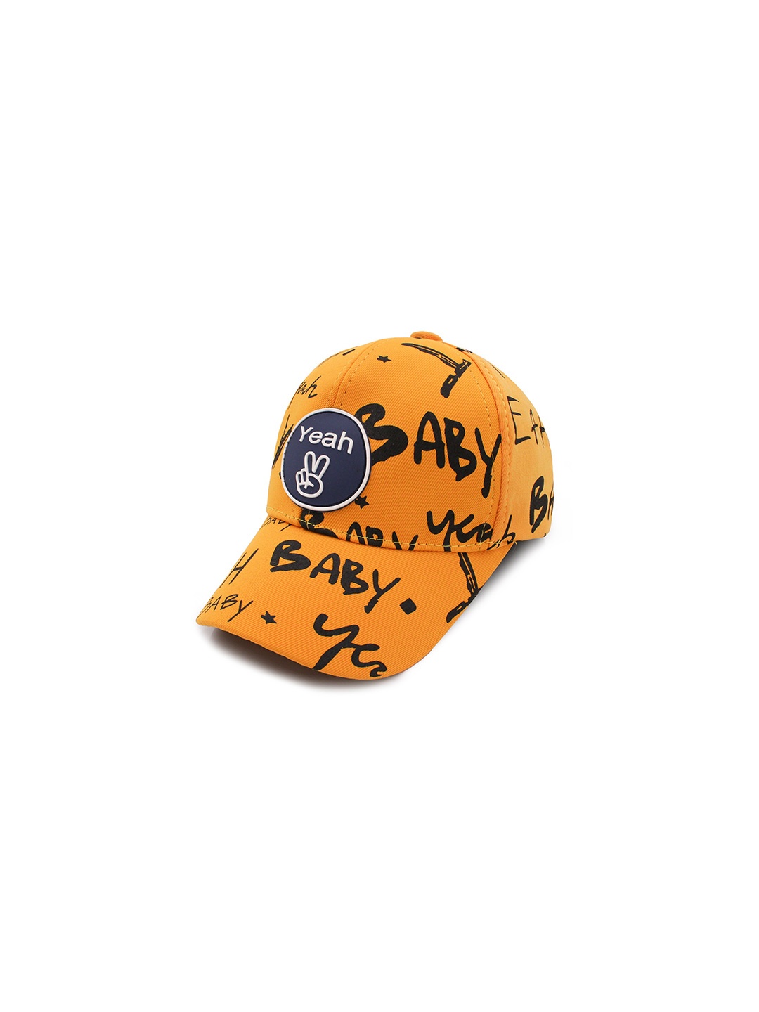 

JENNA Kids Printed Baseball Cap, Yellow