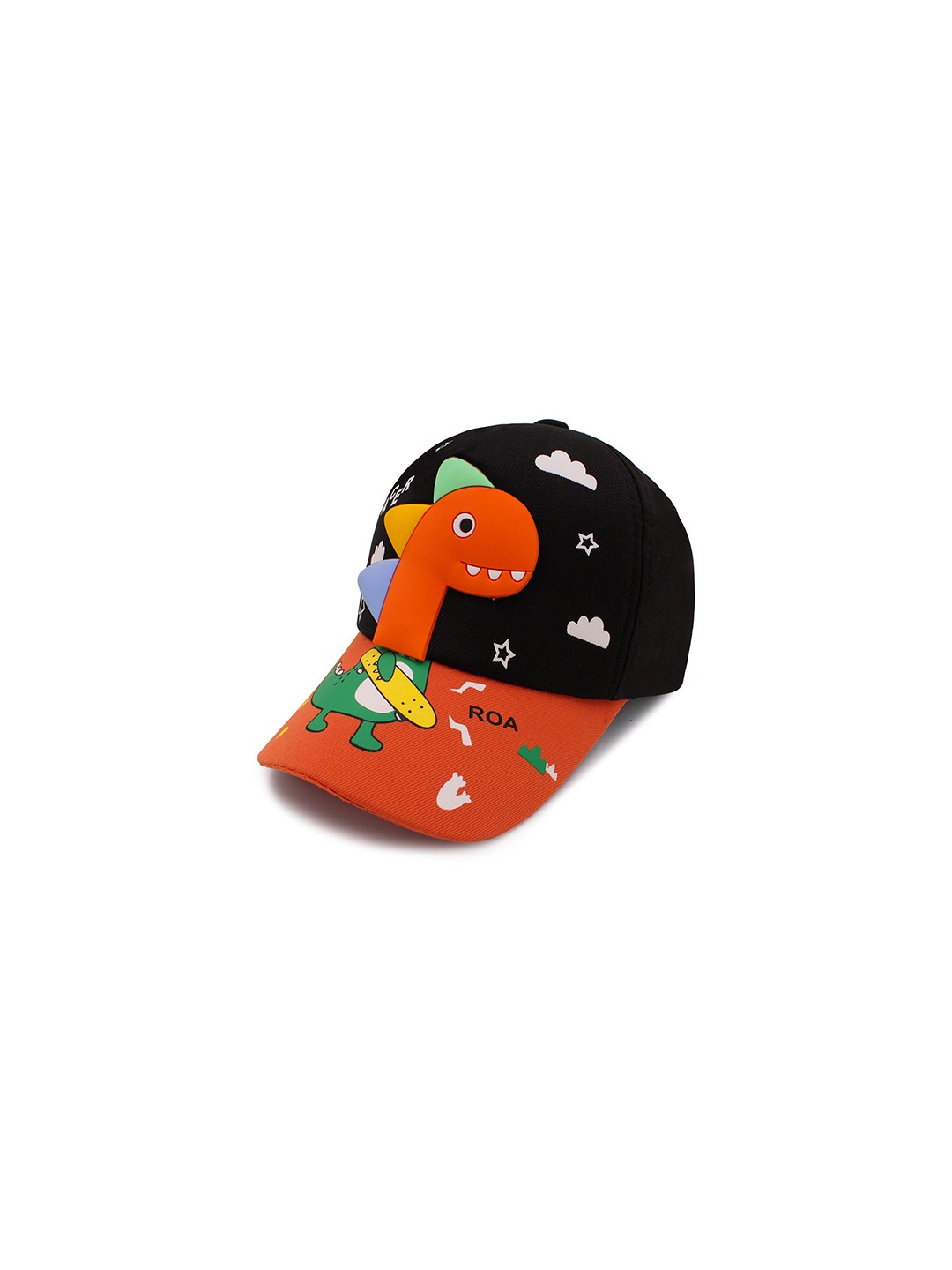 

JENNA Kids Printed Baseball Cap, Black