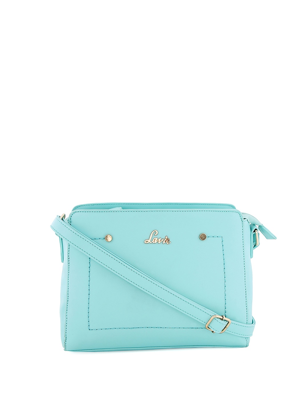 

Lavie Blue Solid Sling Bag
