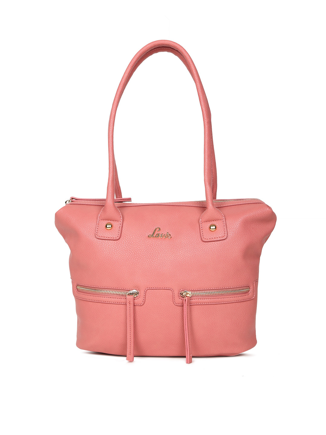 

Lavie Xoyo Pink Solid Medium Shoulder Bag