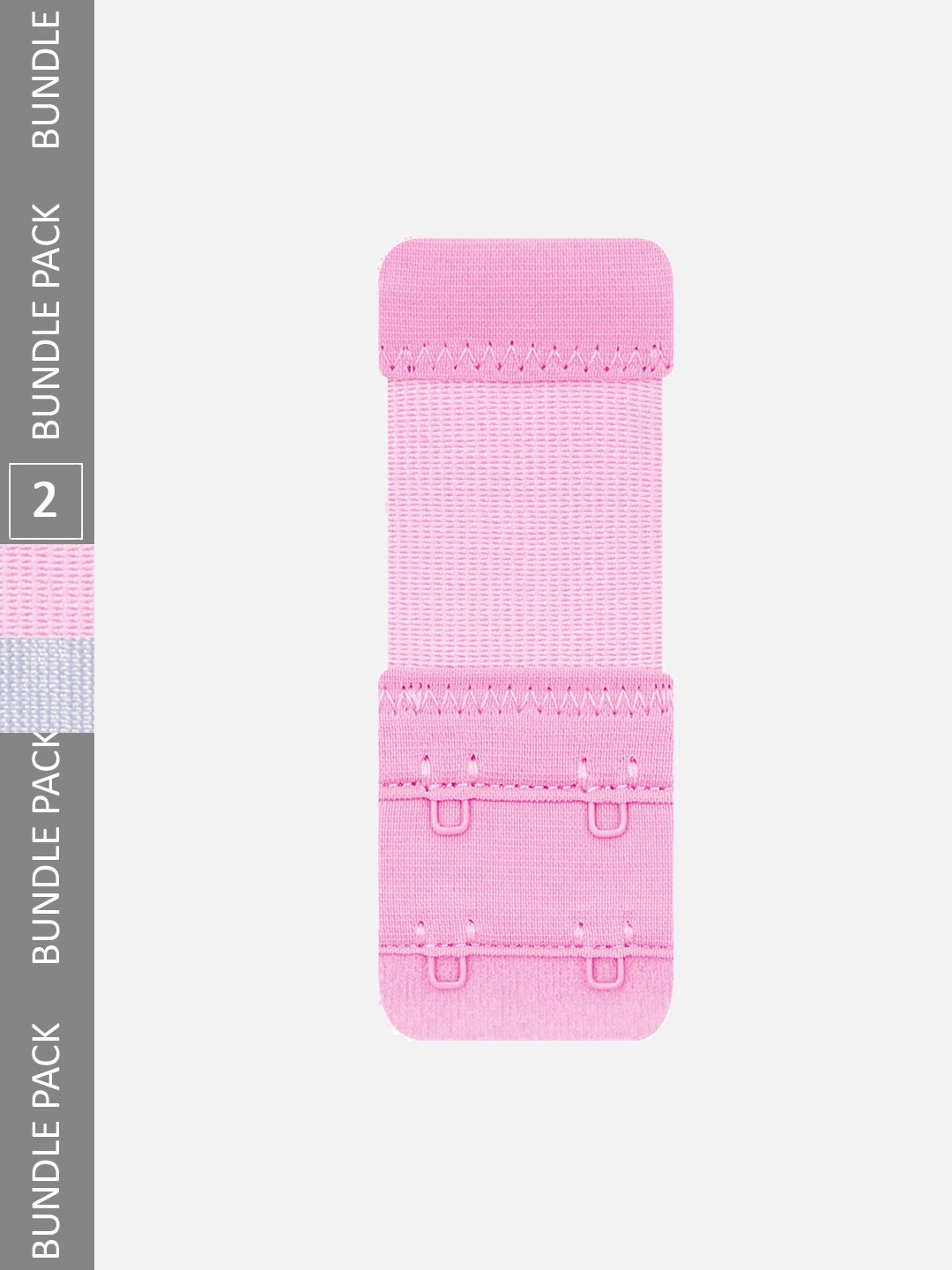 

FIMS Set of 2 Stretchy Bra Hook Extension, Pink