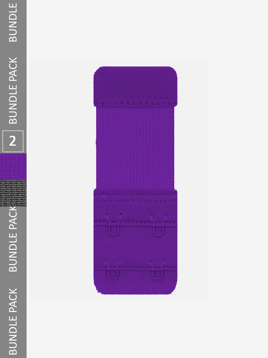

FIMS Set Of 2 Stretchy Bra Hook Extension, Purple