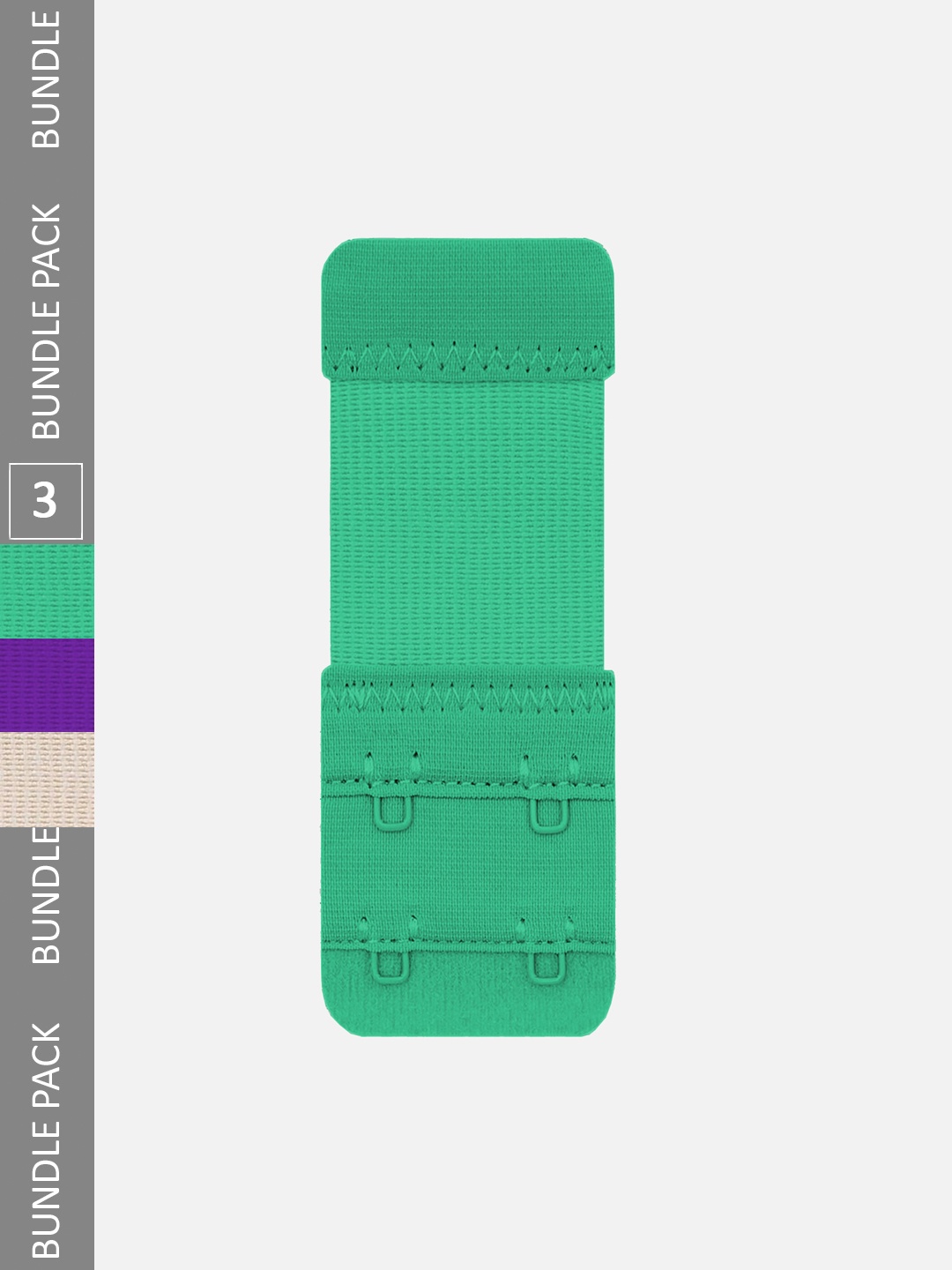 

FIMS Set Of 3 Bra Extenders, Green