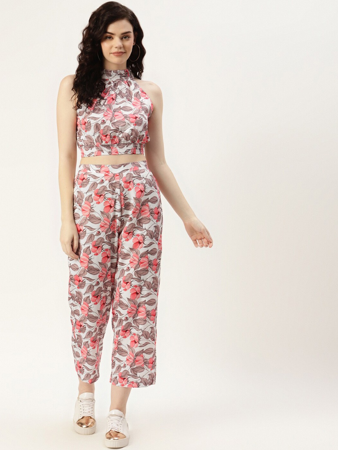 

SIRIKIT Printed Top And Trousers Co-Ords, White