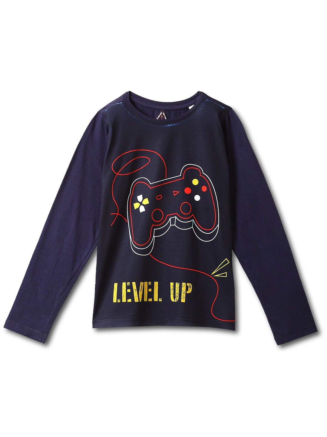 

Wear Your Mind Boys Graphic Printed T-shirt, Blue