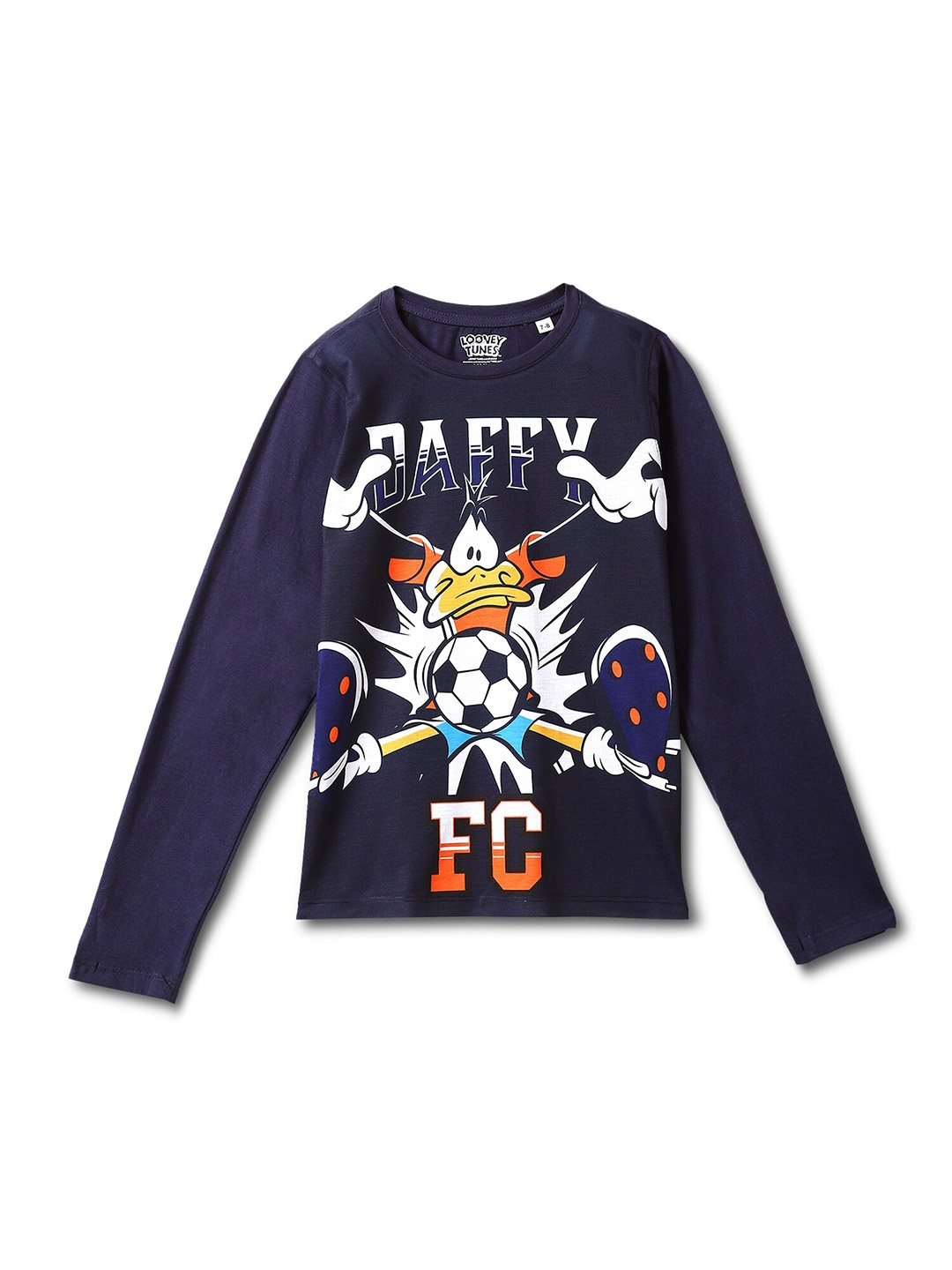 

Wear Your Mind Boys Graphic Printed Round Neck T-shirt, Blue