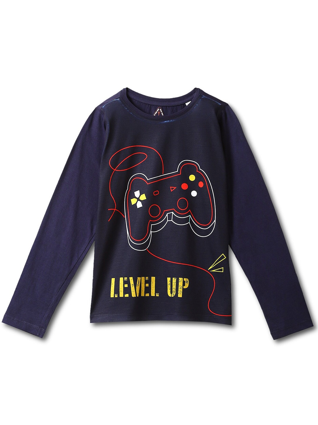 

Wear Your Mind Boys Graphic Printed T-shirt, Blue