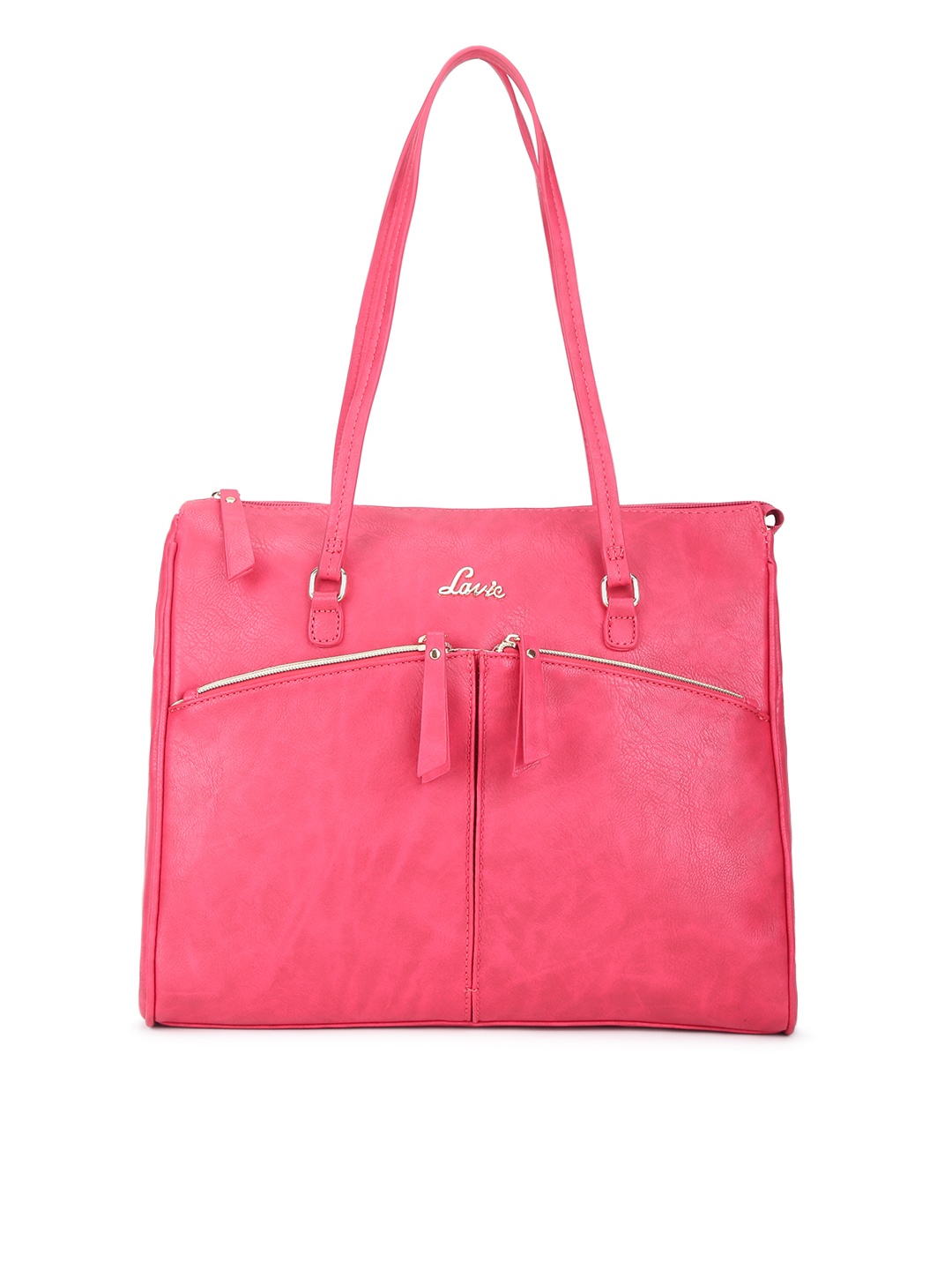 

Lavie Red Solid Shoulder Bag