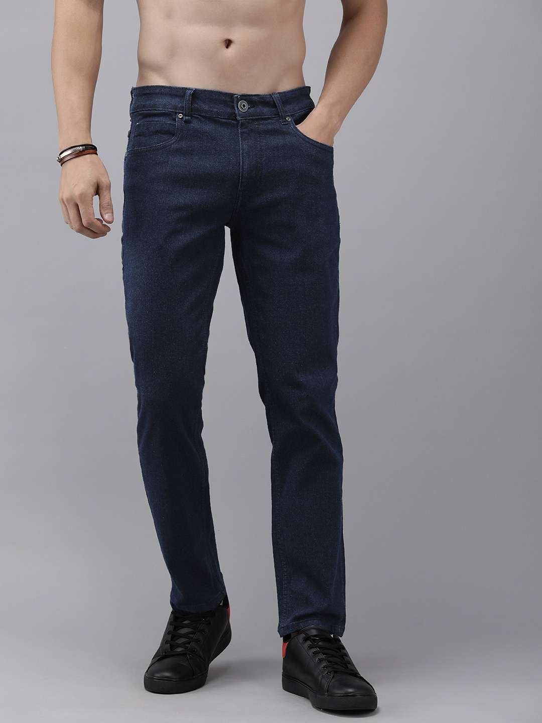 

Roadster Men Mid-Rise Slim Fit Jeans, Blue