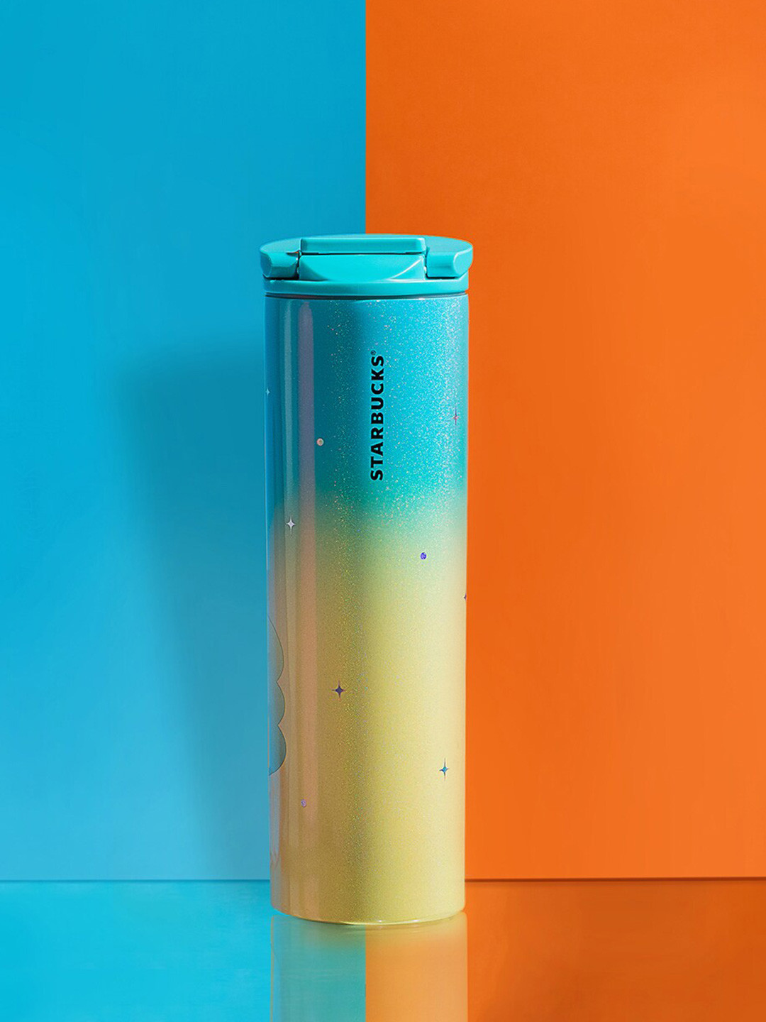

Starbucks Be Bold & Shine Gradient Stainless Steel Tumbler 473 ml, Blue