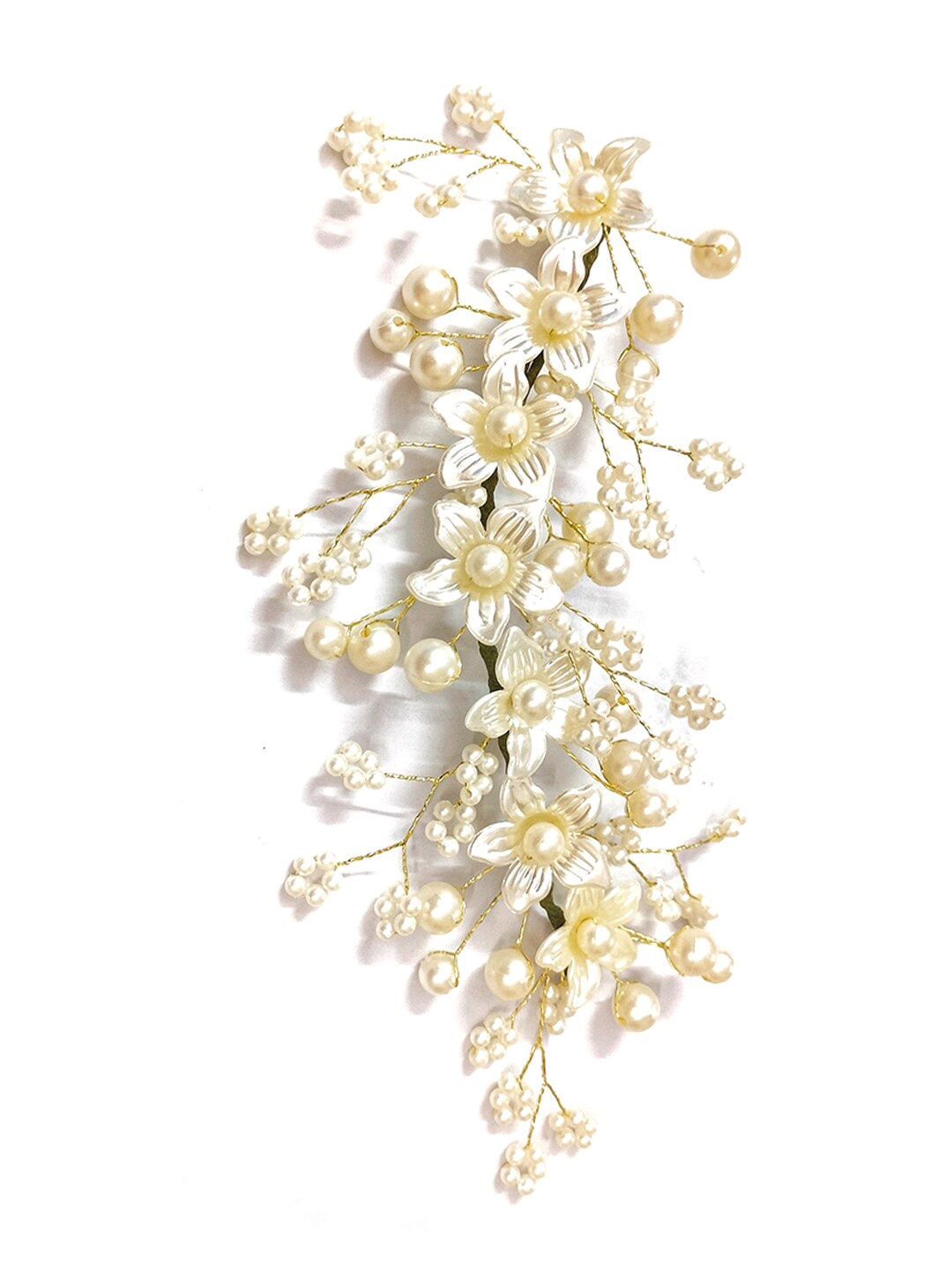 

Hair Flare Women Floral Hair Accessory, White