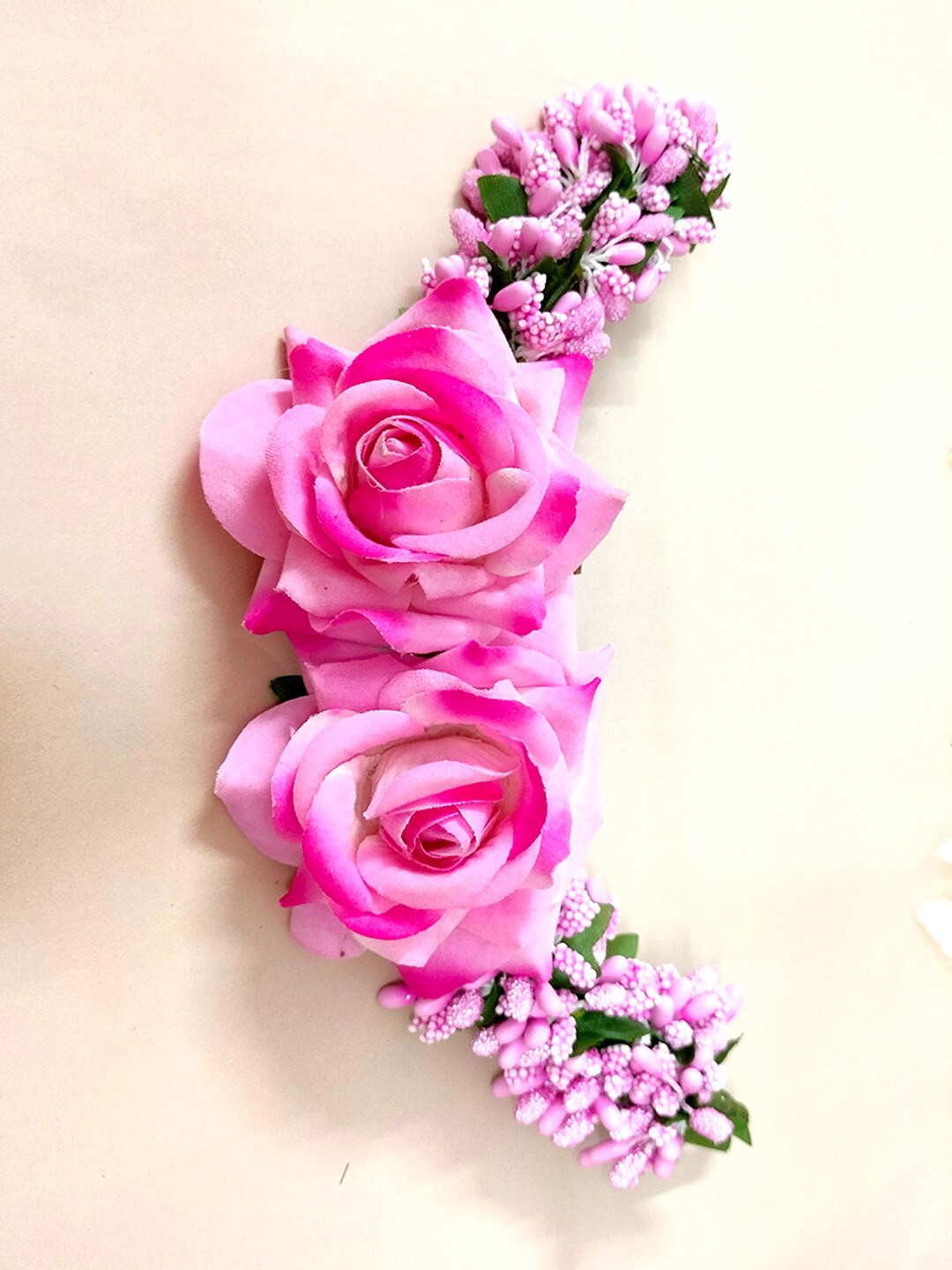 

Hair Flare Floral Embellished Tiara, Pink