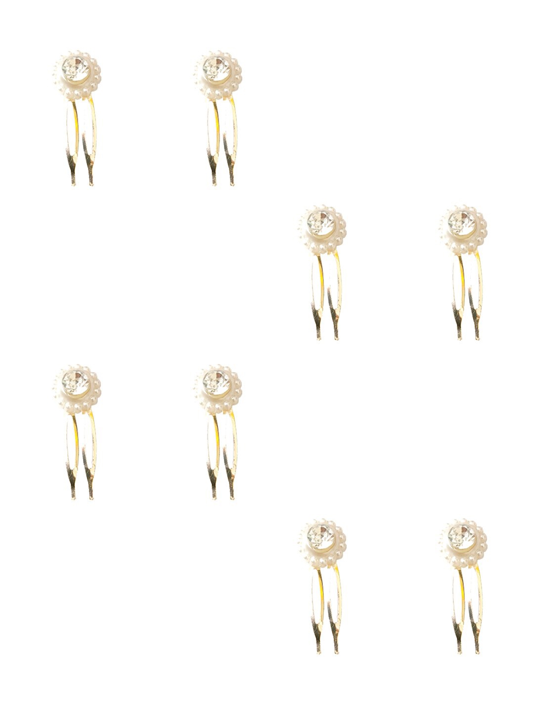 

Hair Flare Women Gold-Toned U Pins