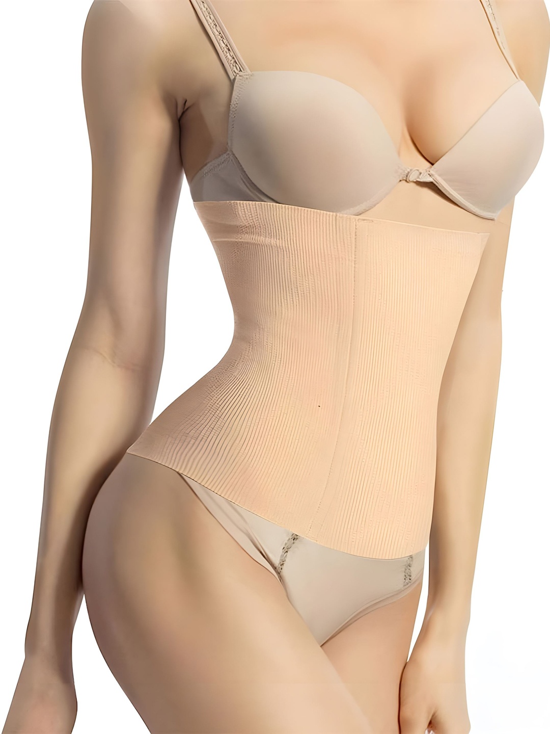 

Hill Islands Tummy Control & Shaper Postpartum Corset Belt, Beige
