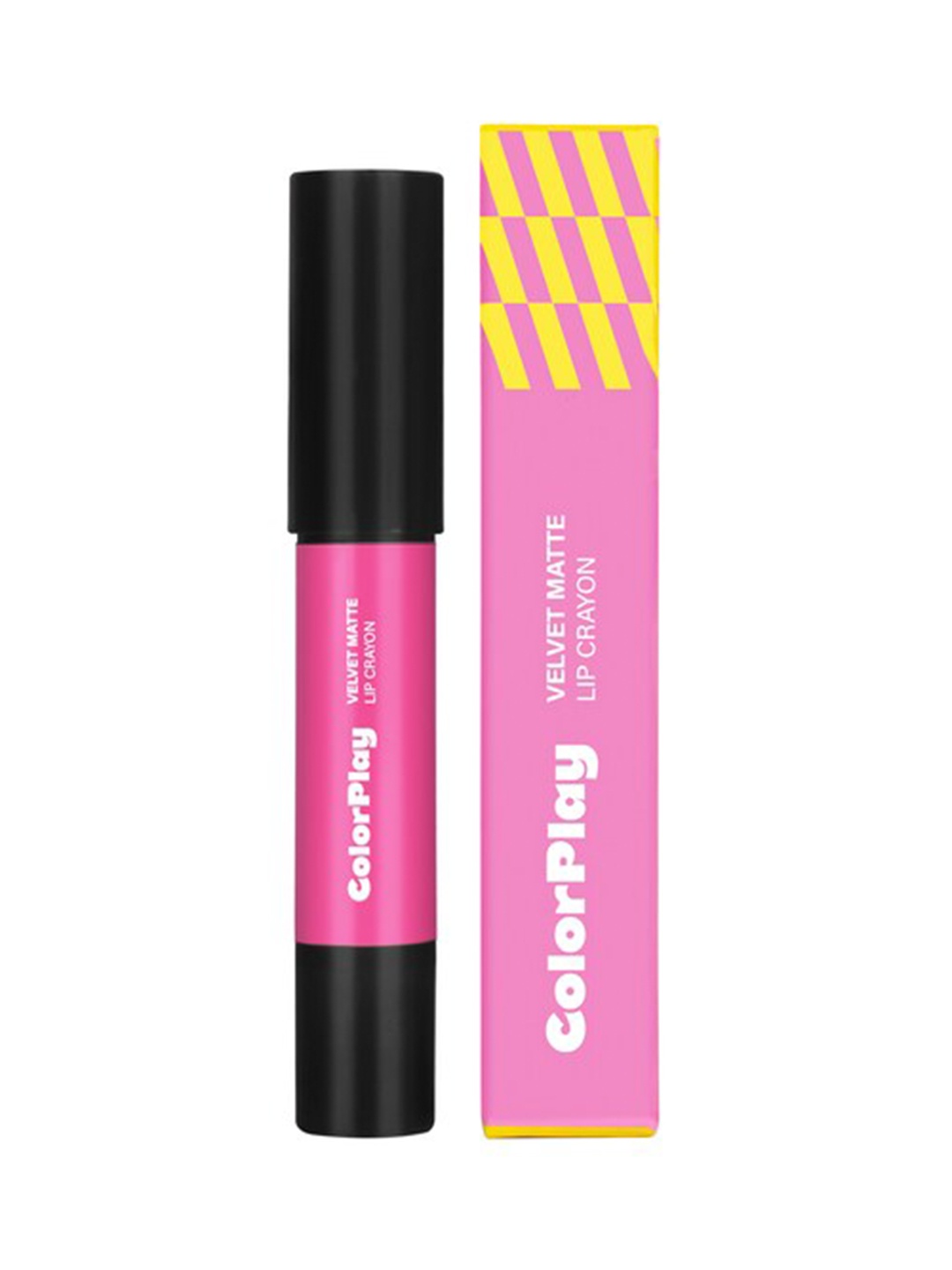 

ColorPlay Velvet Matte Lip Crayon with Hyaluronic Acid 3 g - Over The Top, Pink