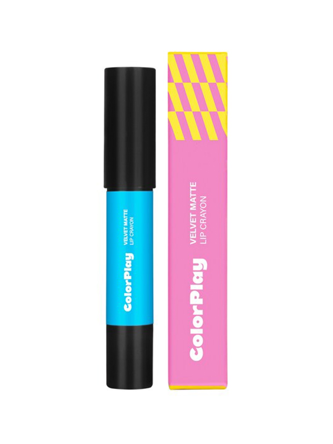

ColorPlay Velvet Matte Lip Crayon with Hyaluronic Acid 3 g - Aquaholic, Blue