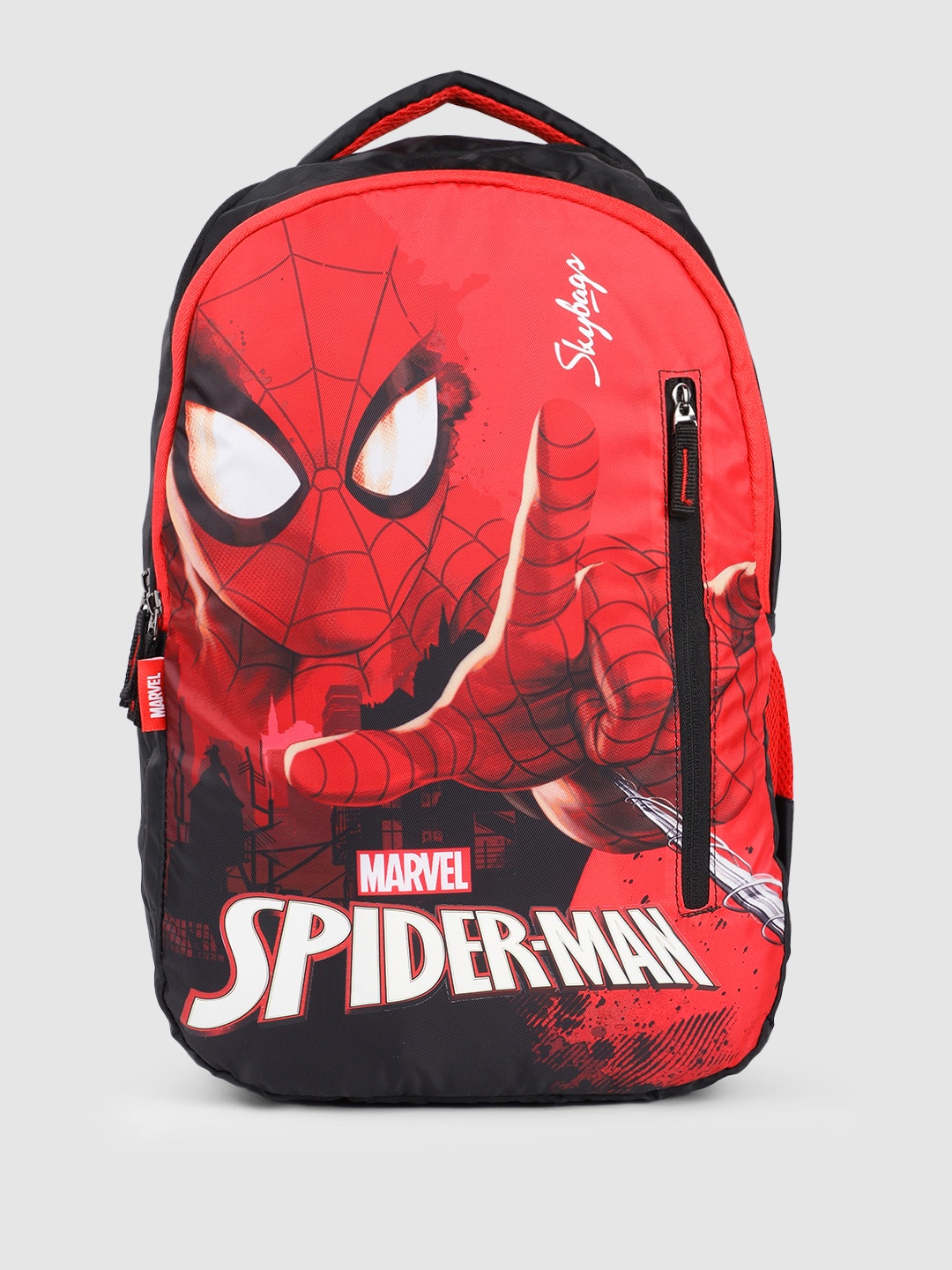 

Skybags Kids Marvel Spiderman Backpack, Red