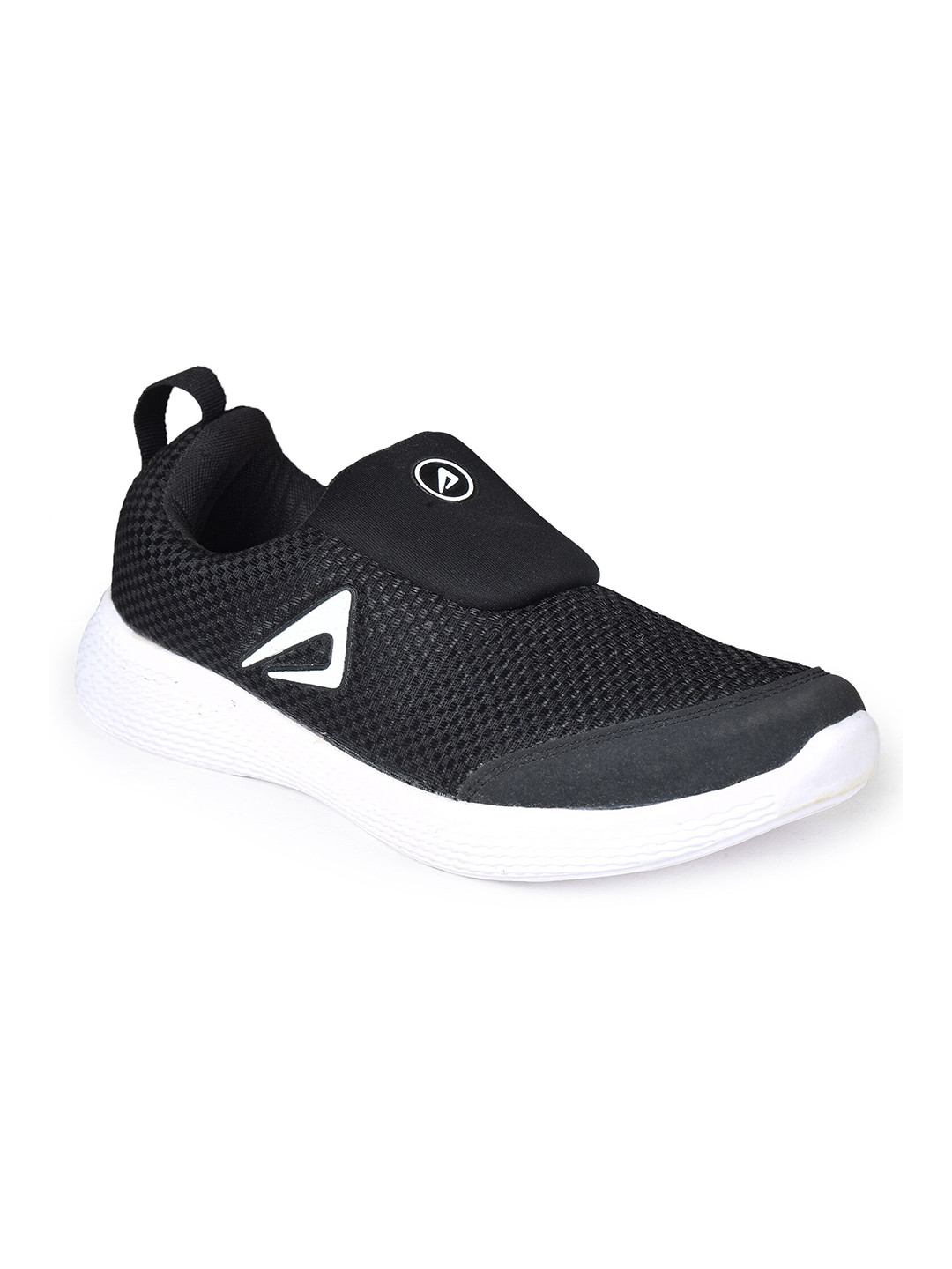 

IMPAKTO Men Mesh Running Non-Marking Shoes, Black